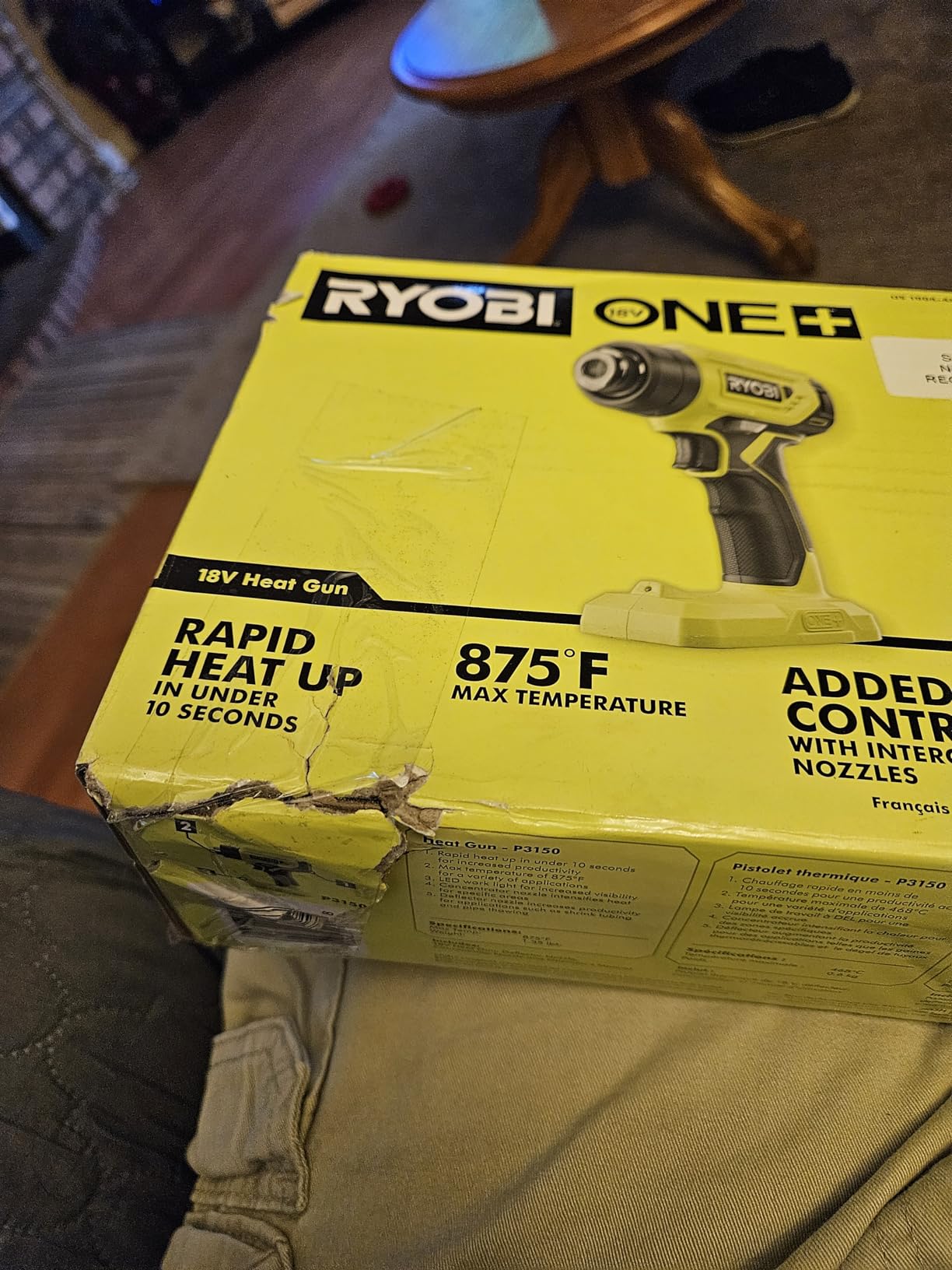 Ryobi ONE+ 18V Cordless Heat Gun (Tool Only) customer photo 2