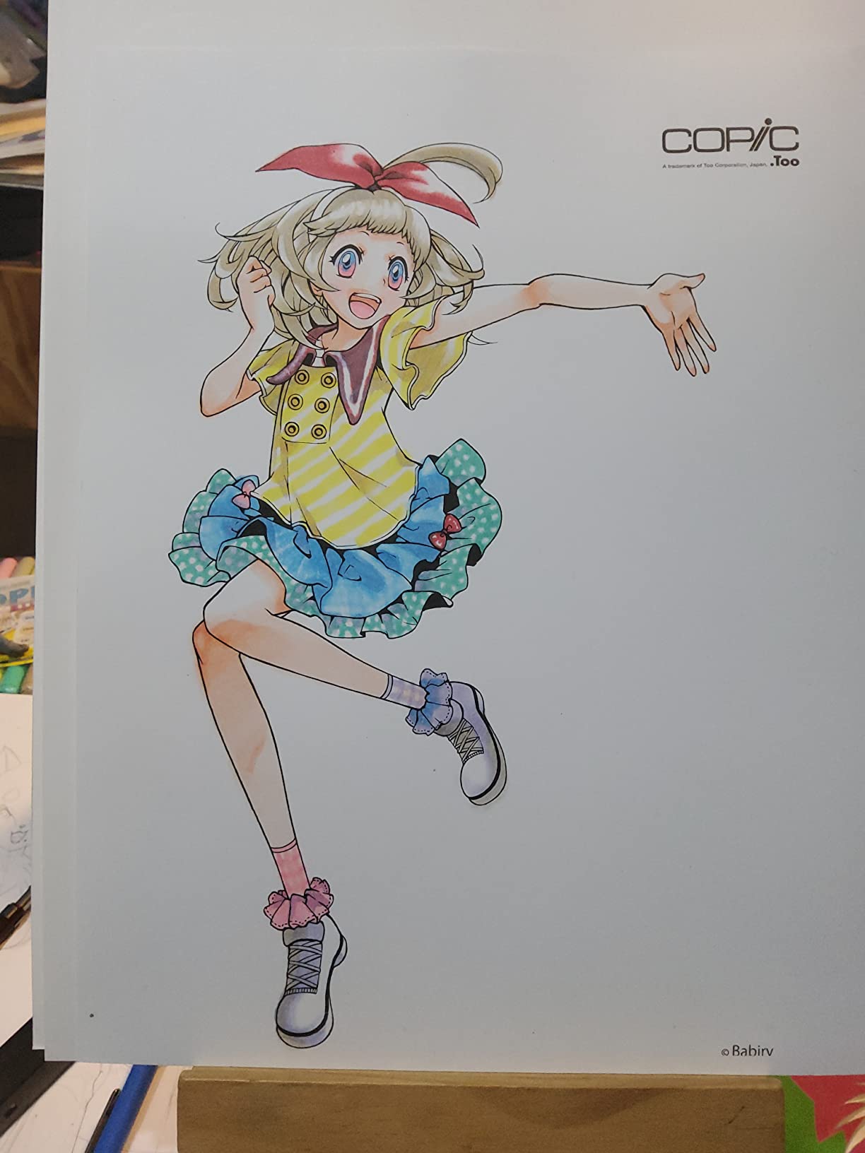 Copic Ciao Illustration Book Bundle Set, Alcohol-Based Markers (12 pcs) with an Instruction Book customer photo 1