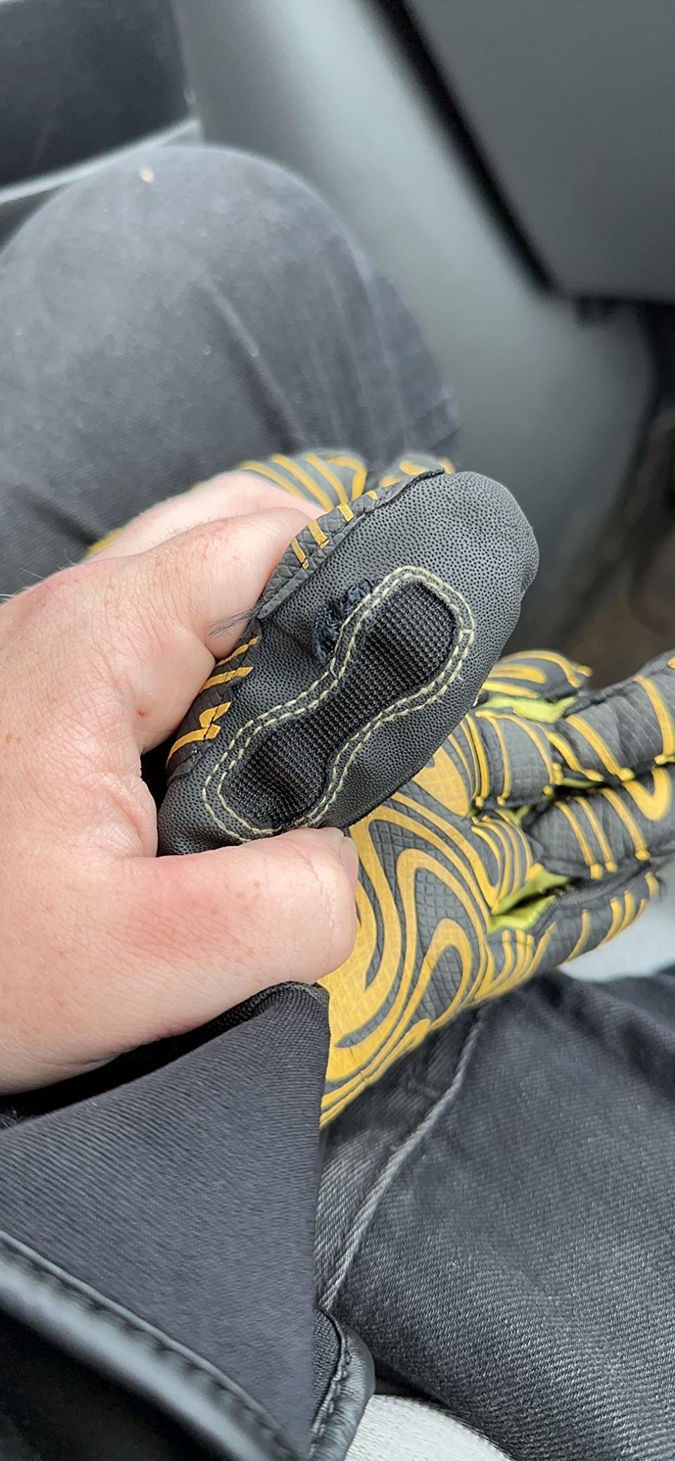 Anti Vibration Gloves, EN ISO 10819 & EN388 Certified customer photo 2