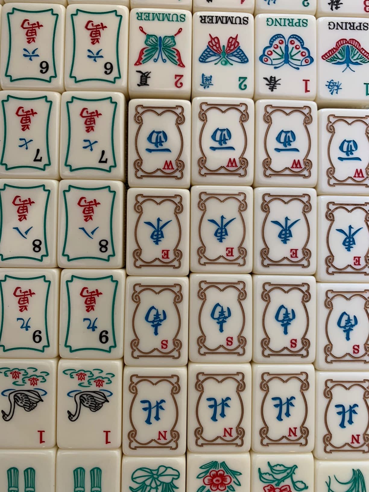 Linda Li New! - American Mahjong Set The Artisan Collection: Butterfly Series - in Black Poppy Soft Bag customer photo 1