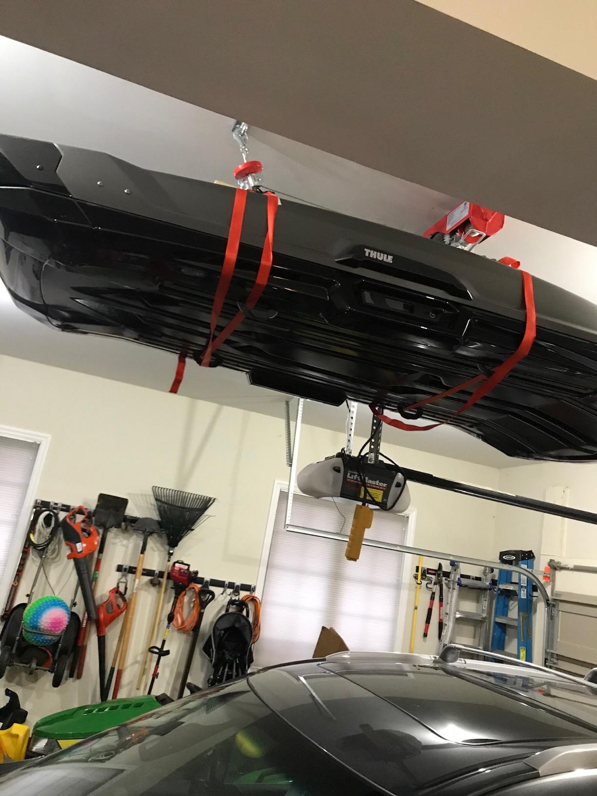 VIVOHOME Electric Hoist, 110V 440 Lbs Winch with Remote Control customer photo 2