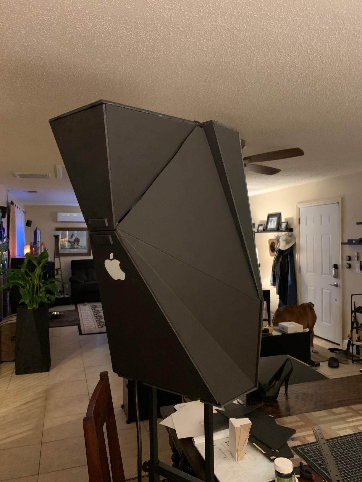YDisplay Double-Sided Poster Stand for Display Heavy Duty Adjustable Floor Sign Stand with Base up to 75inches for Board Foam,Black customer photo 2
