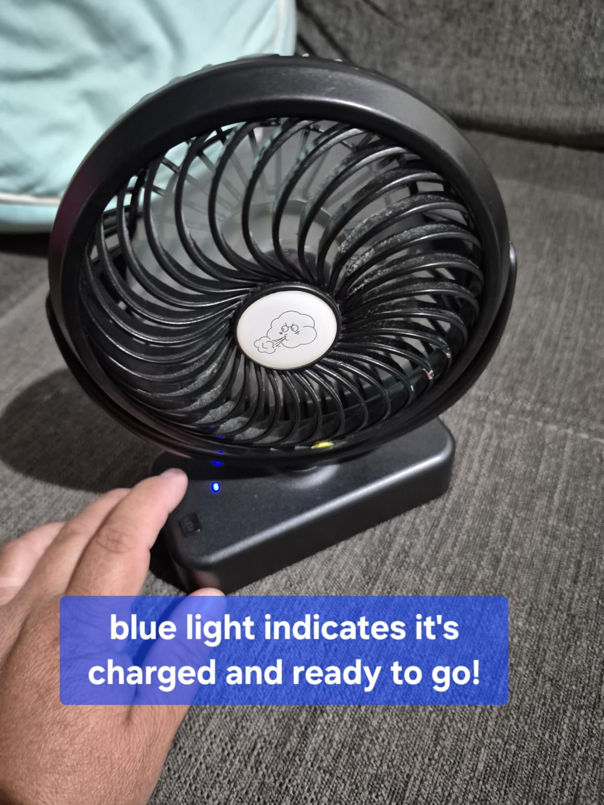 AMACOOL Portable Camping Fan with LED Lantern- 40H Work Time Rechargeable | Battery Operated Fan with Hanging Hook for Tent Car RV Hurricane Emergency Outages Survival Kit Camping Essentials Gear customer photo 2
