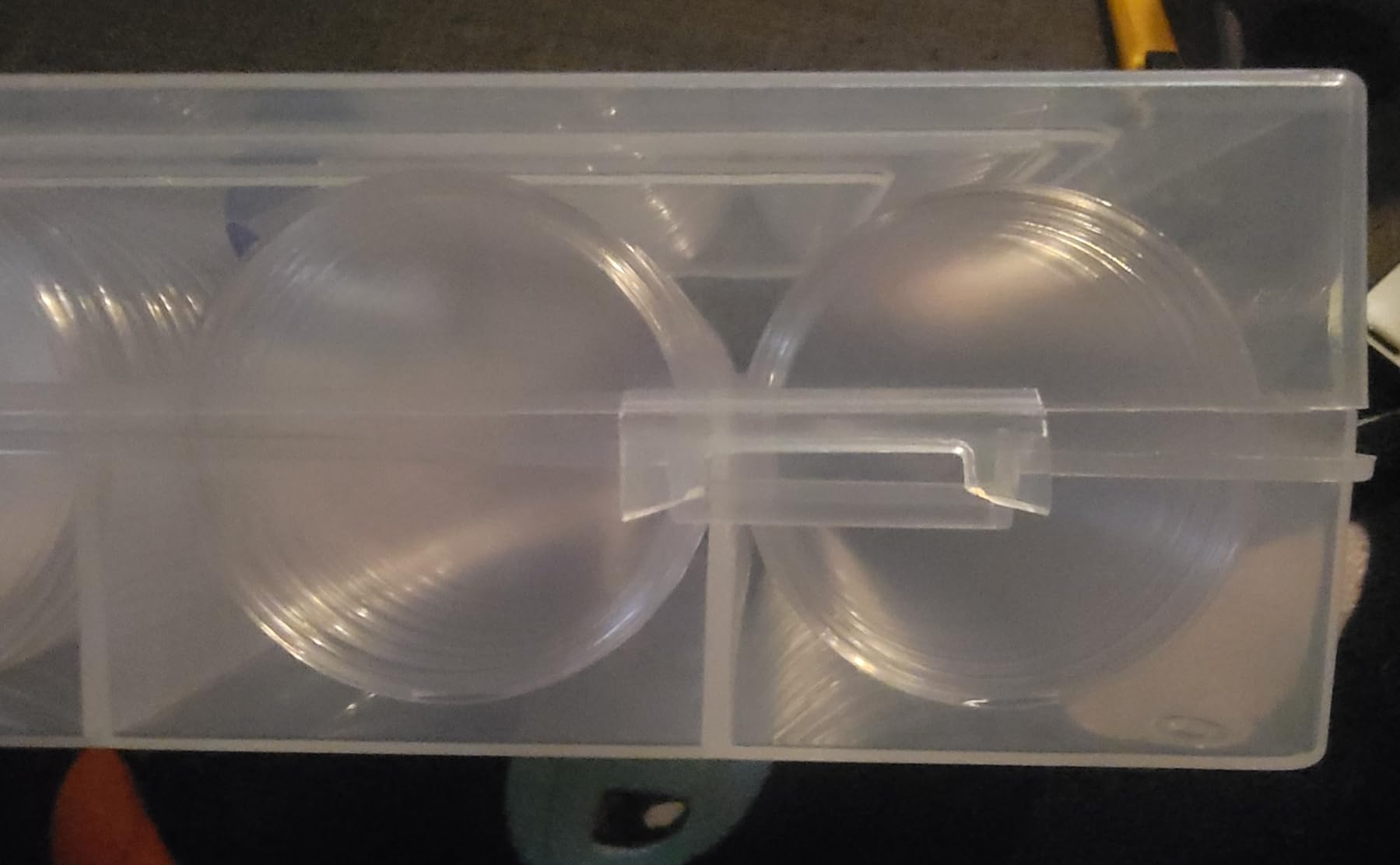 SPLF 100 Pieces 30mm Coin Capsules and 5 Sizes (17/20/25/27/30mm) Protect Gasket Coin Holder Case with Plastic Storage Organizer Box for Collection Supplies customer photo 2