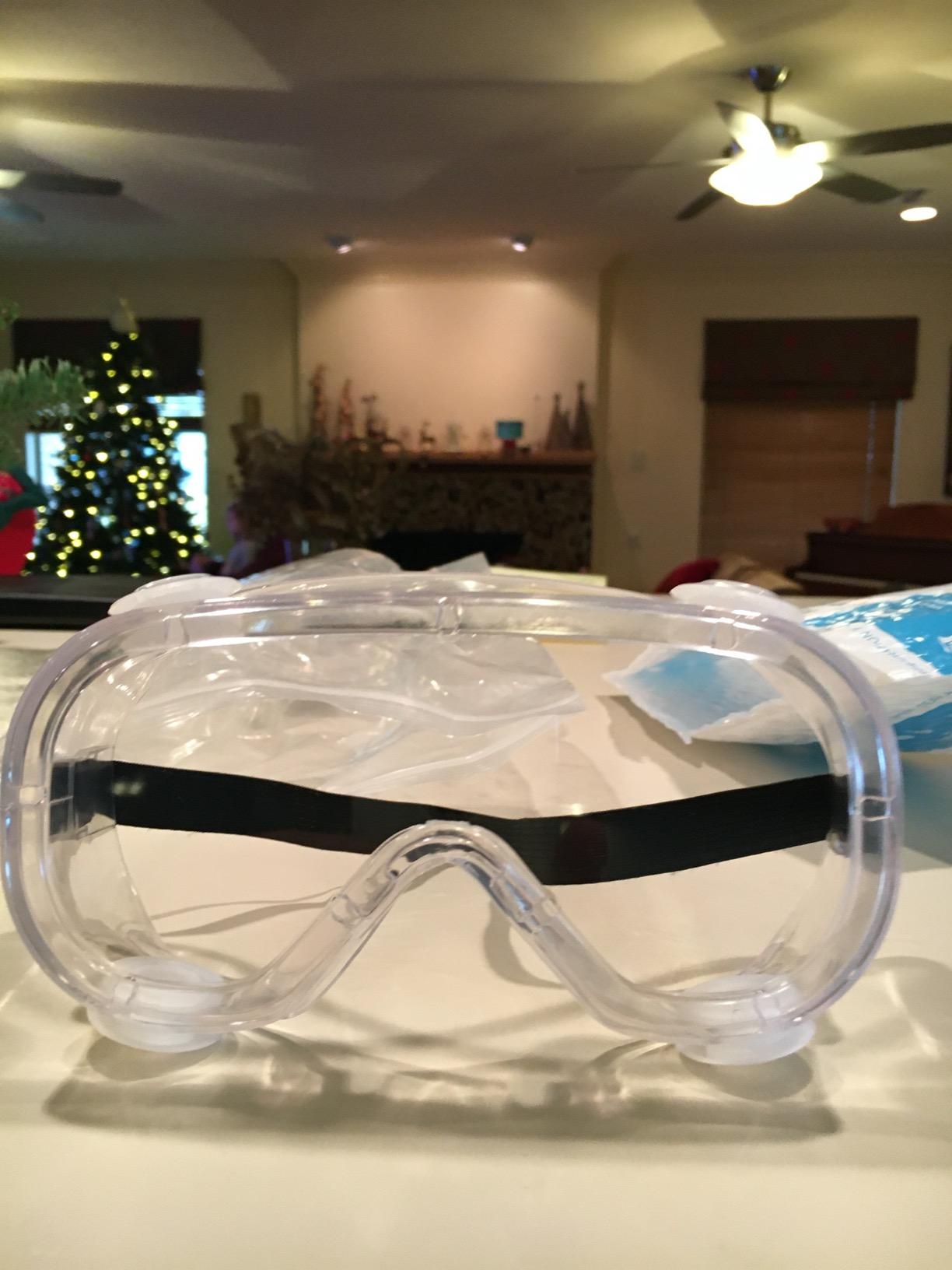 Super More Anti-Fog Protective Safety Goggles Clear Lens Wide-Vision customer photo 1