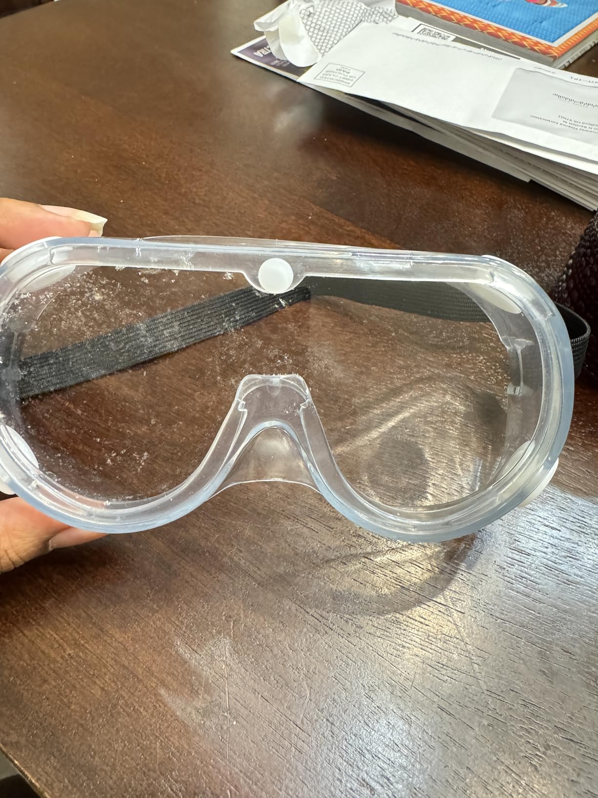 Super More Anti-Fog Protective Safety Goggles Clear Lens Wide-Vision customer photo 2