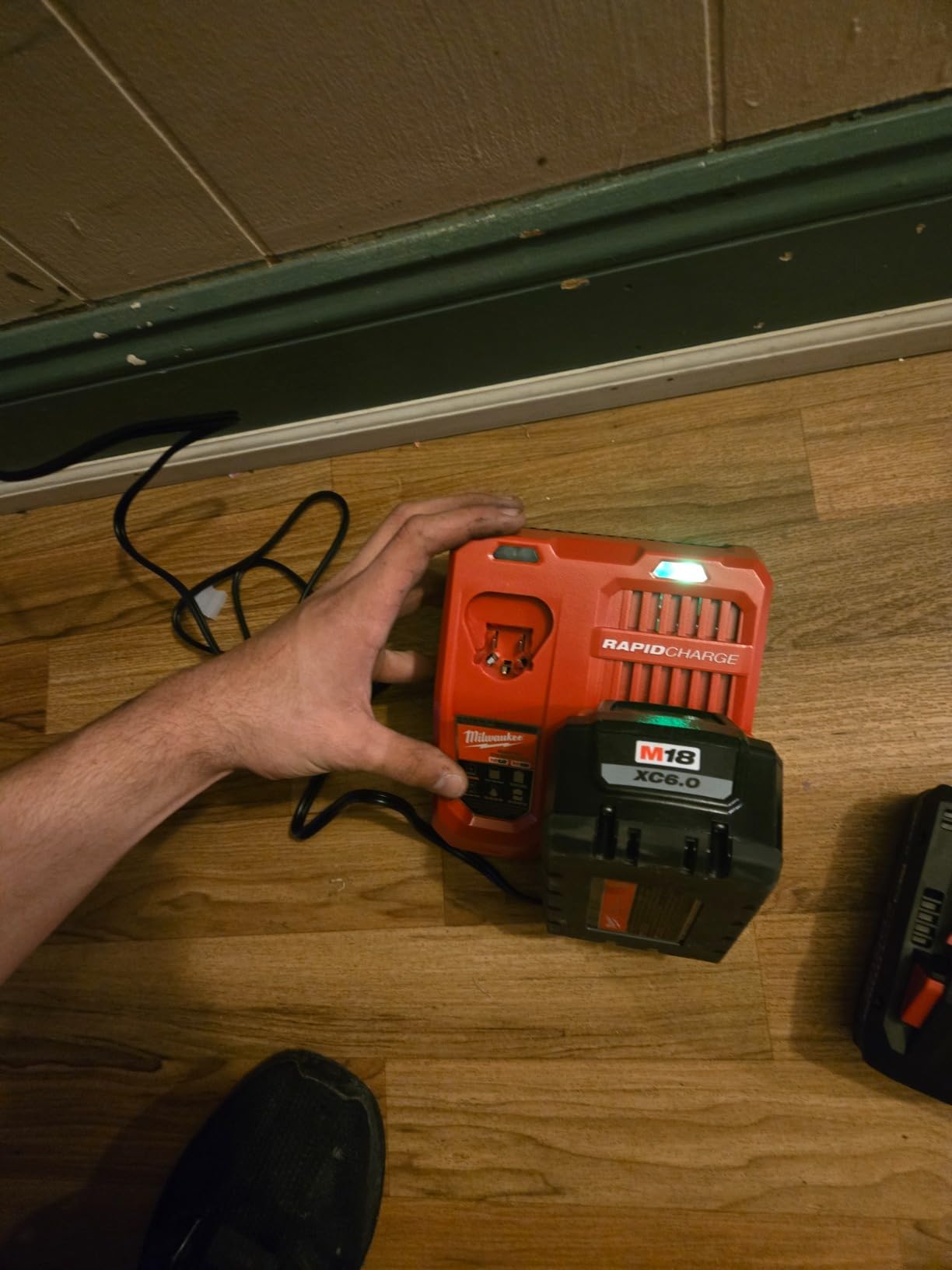 Milwaukee 48-59-1808 M12 and M18 12 Volt/18 Volt Lithium-Ion Multi-Volatge Rapid Battery Charger (Non-Retail Packaging) customer photo 1