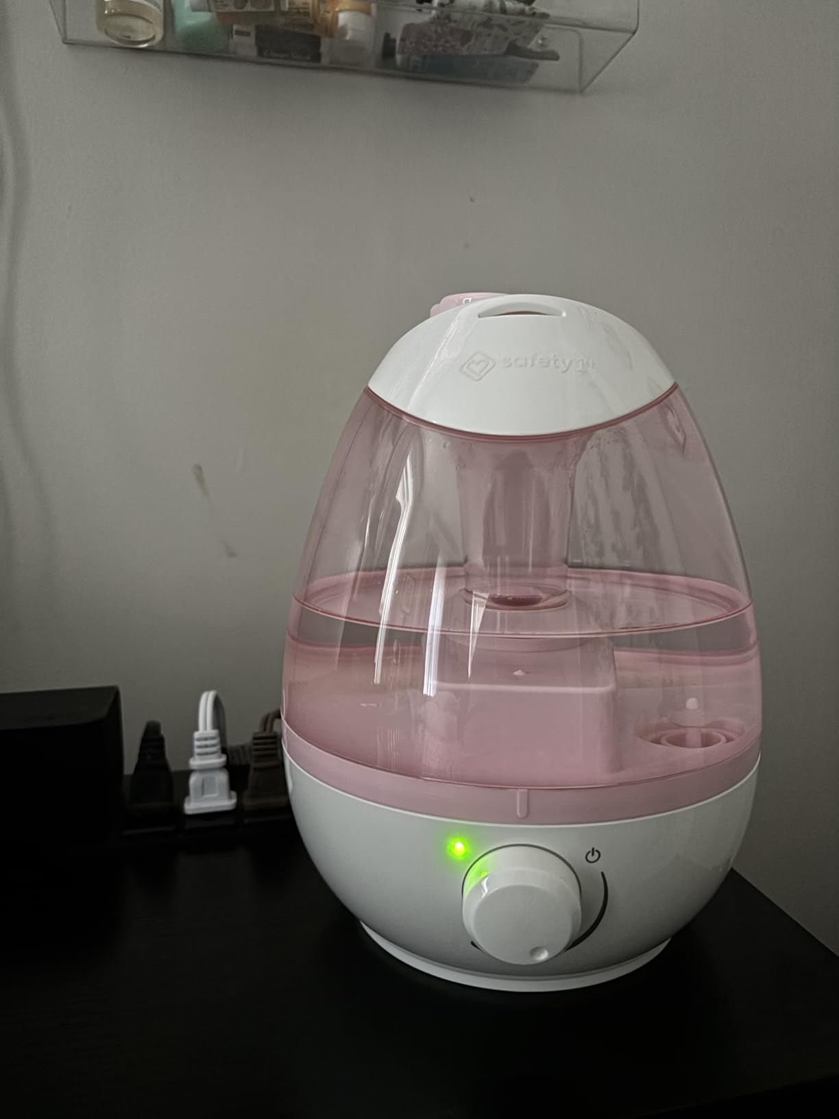 Safety 1st Filter Free Cool Mist Humidifier, Pink, Pink customer photo 1