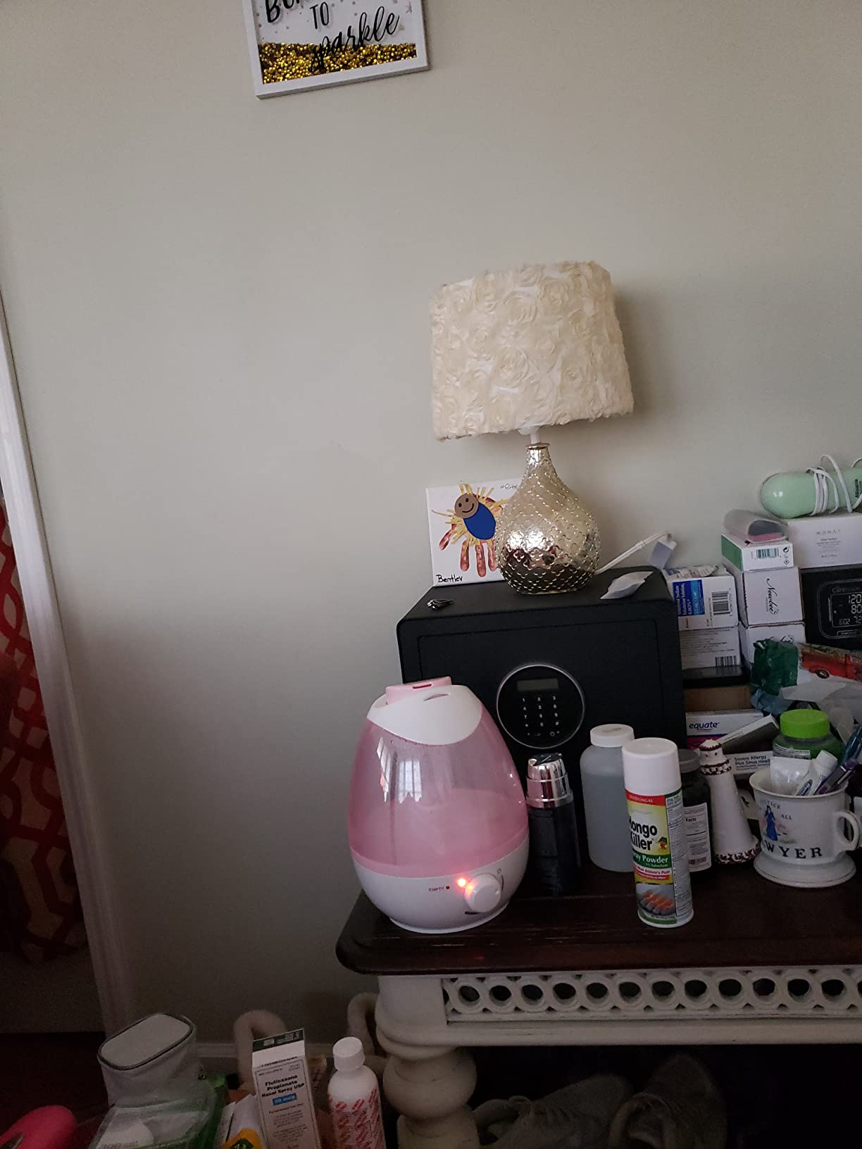 Safety 1st Filter Free Cool Mist Humidifier, Pink, Pink customer photo 2