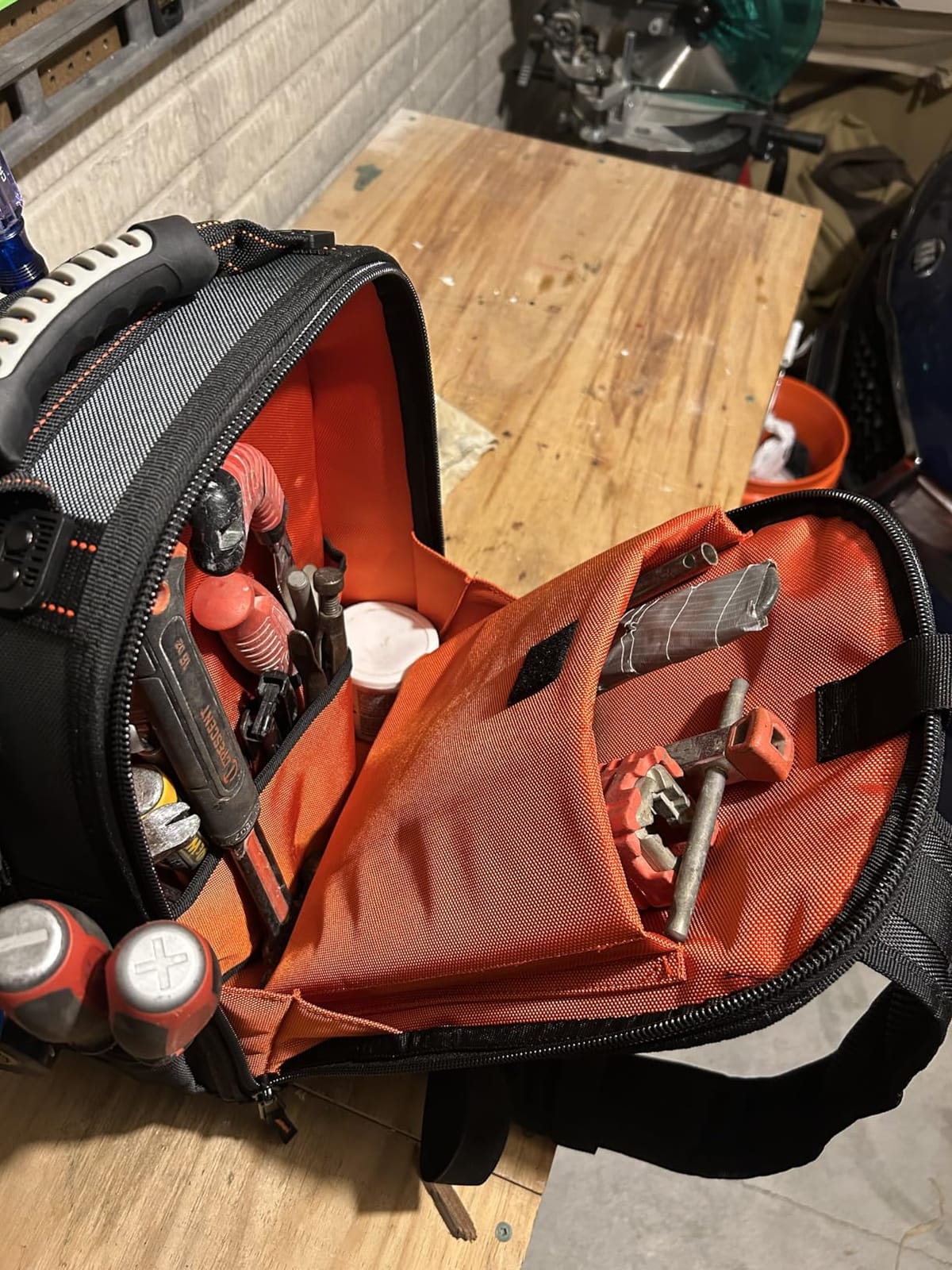 Crescent Tool Bag Backpack | CTB1000 customer photo 1