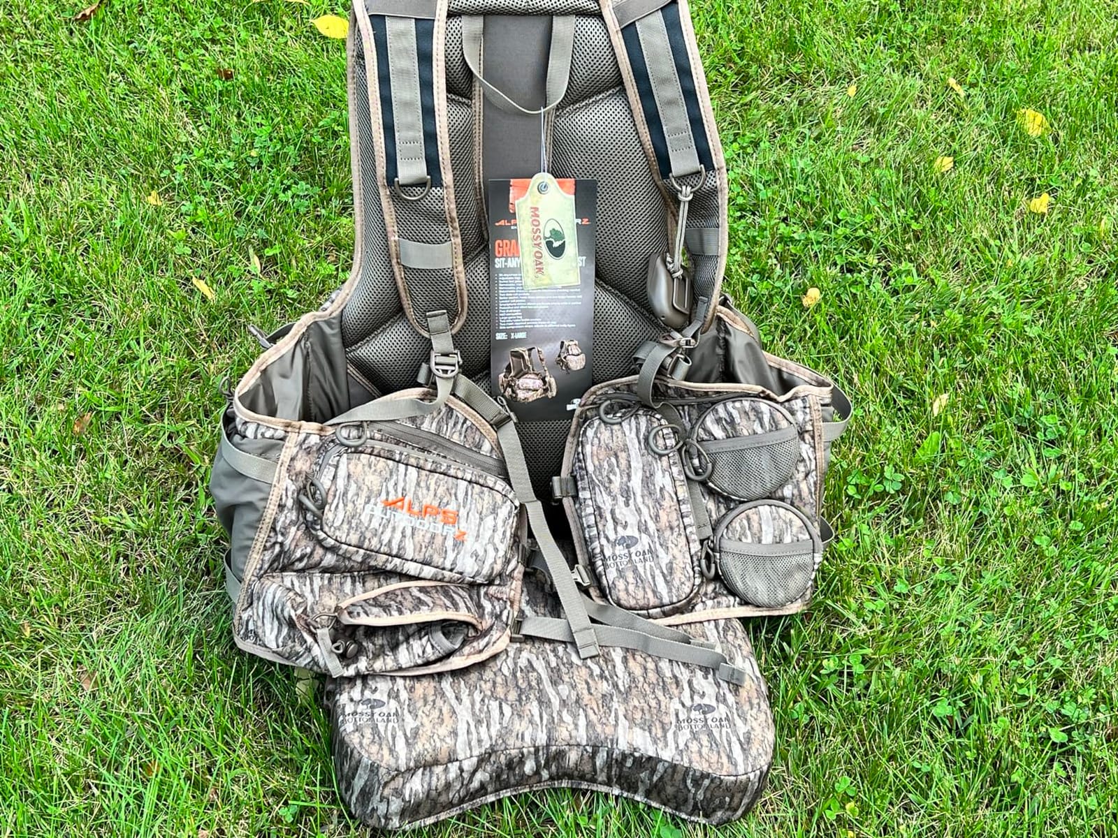ALPS OutdoorZ Grand Slam Turkey Vest with Memory Foam Foldable Seat customer photo 2