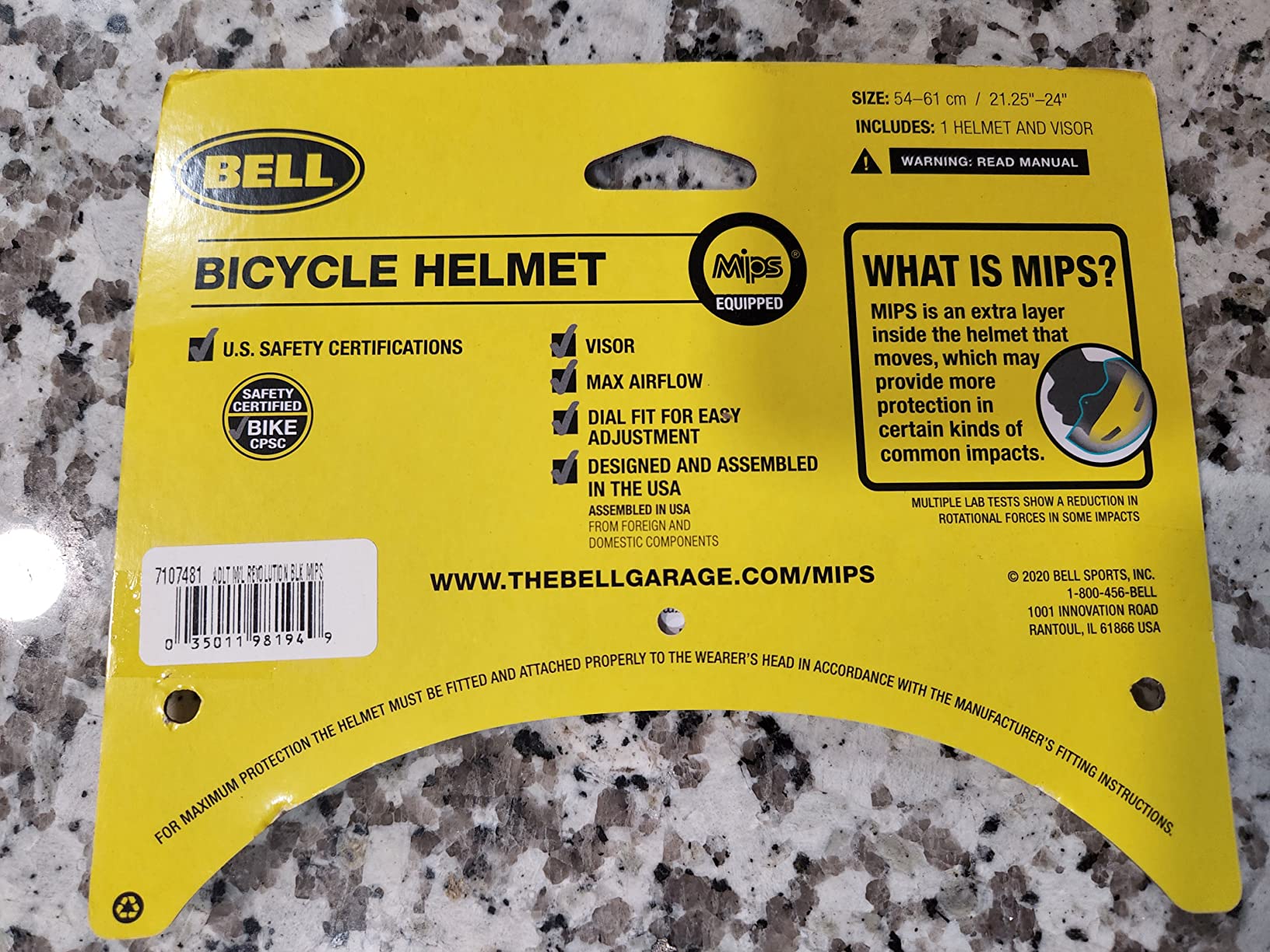 Bell Revolution MIPS Bike Helmet customer photo 1