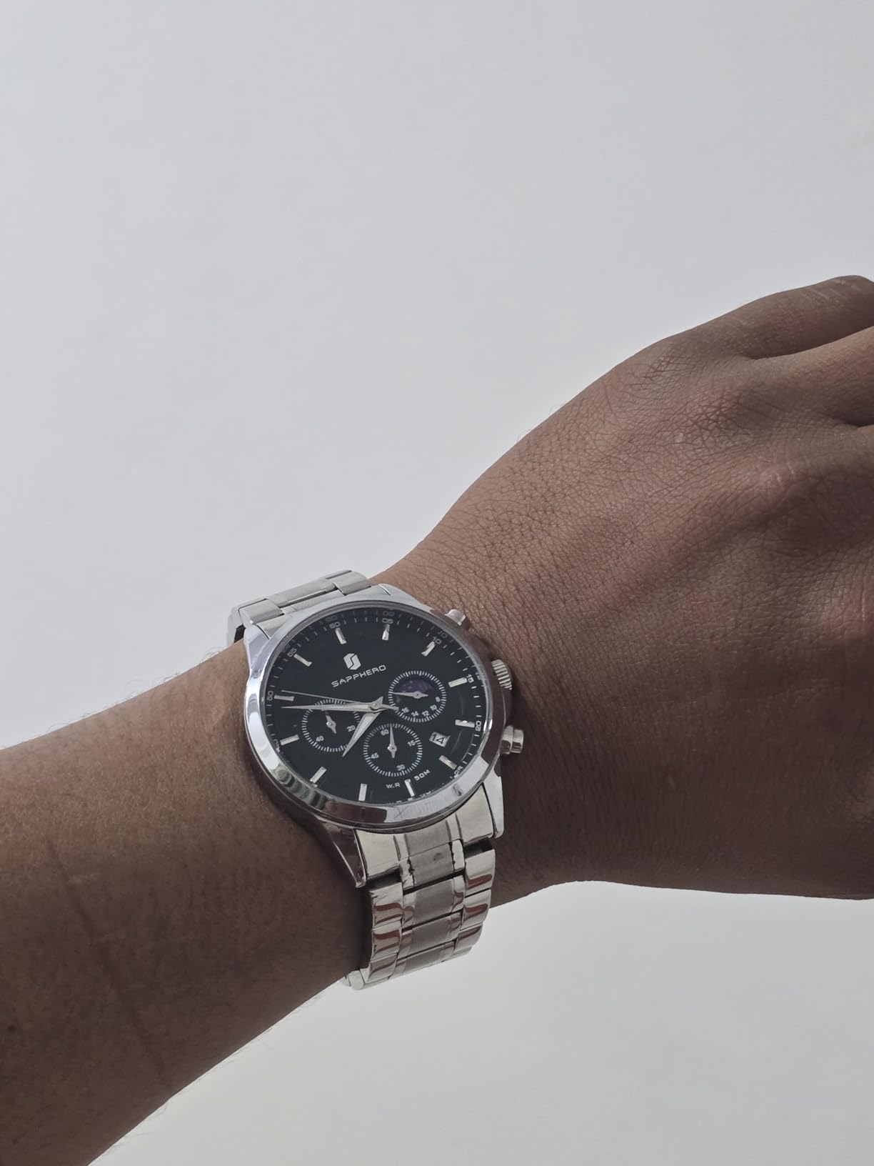 BENYAR Mens Watches Analog Quartz Chronograph Waterproof Wrist Watches for Men Fashion Business Work Casual Sport Designer Dress Watch with Calendar Elegant Gifts for Men customer photo 2