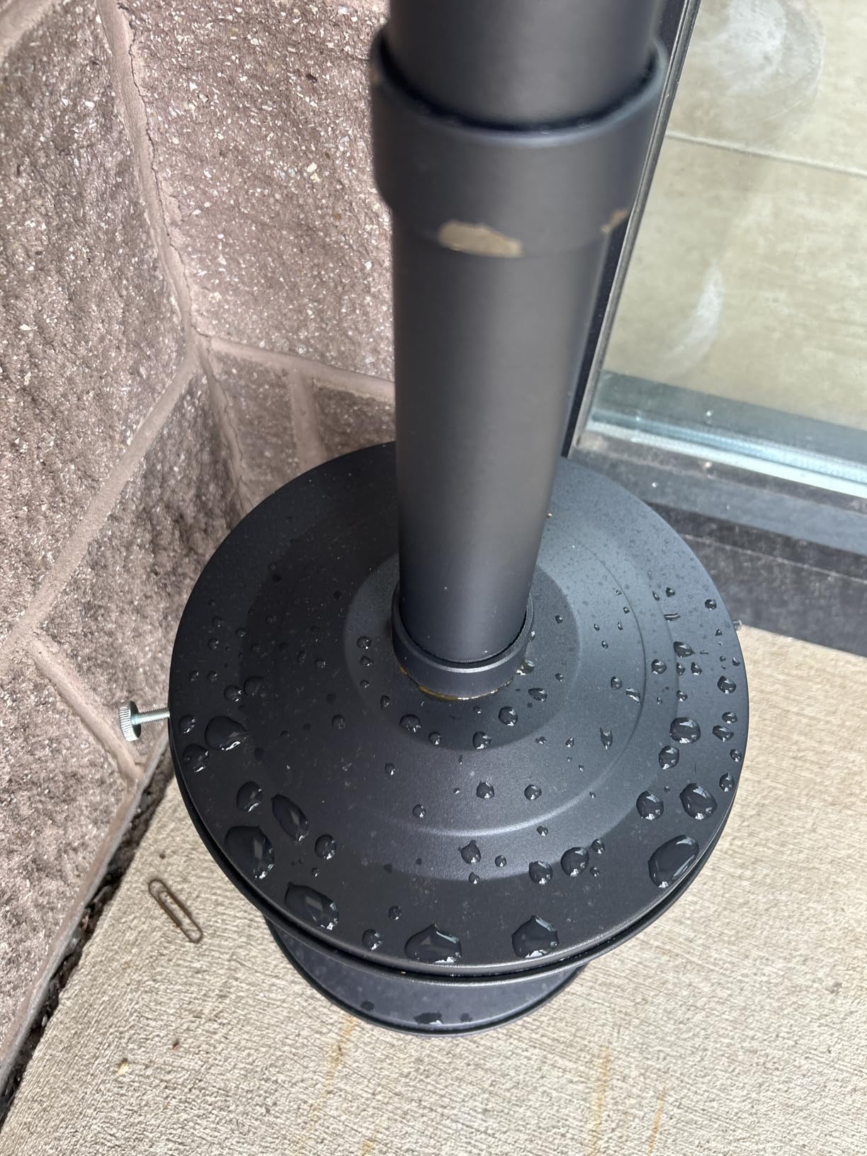 Carvers Olde Iron Galvanized Steel Outdoor Cigarette Butt Disposal | 36