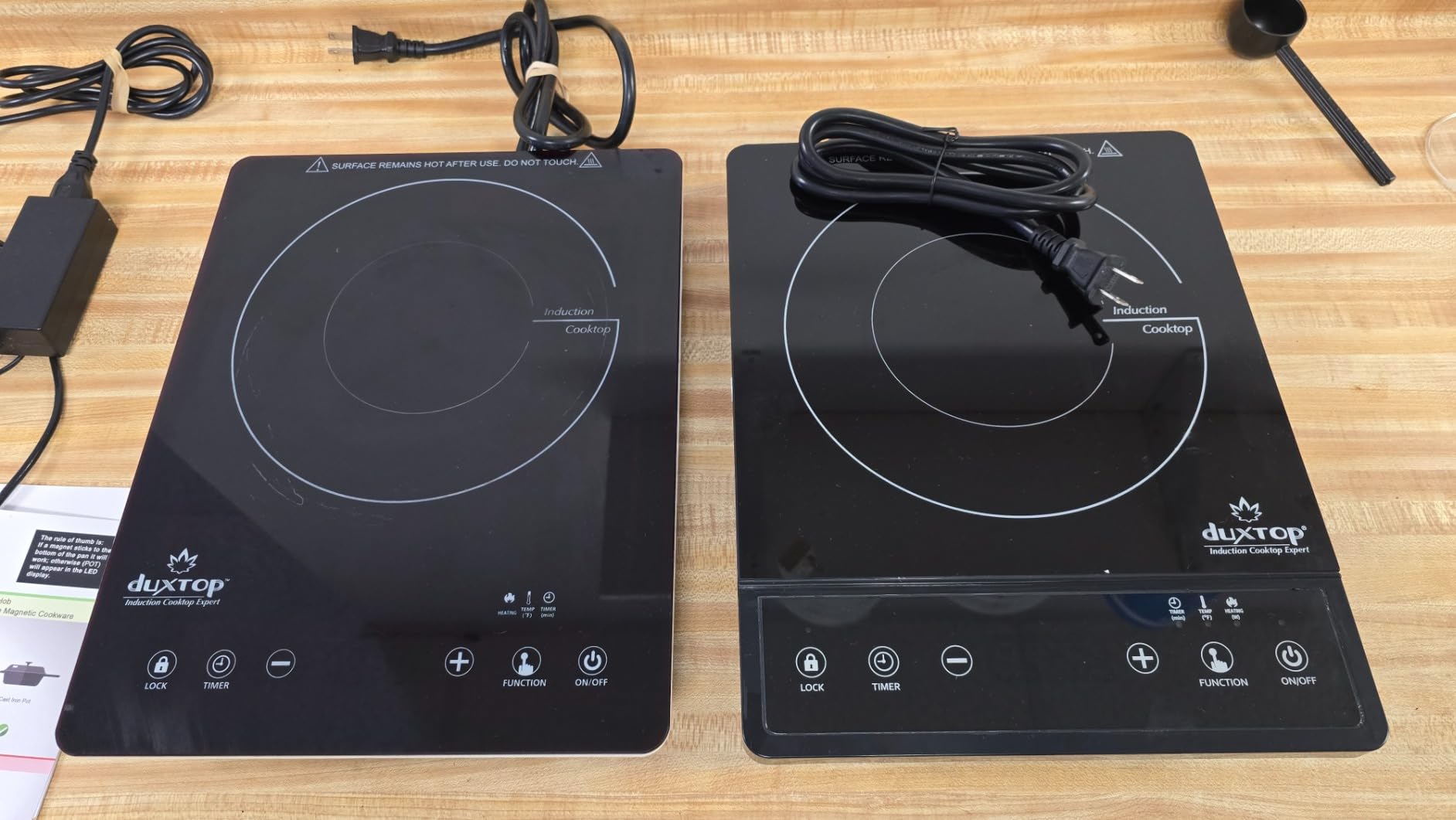 Duxtop Portable Induction Cooktop, Induction Burner 1800W 8500ST E210C2 customer photo 2