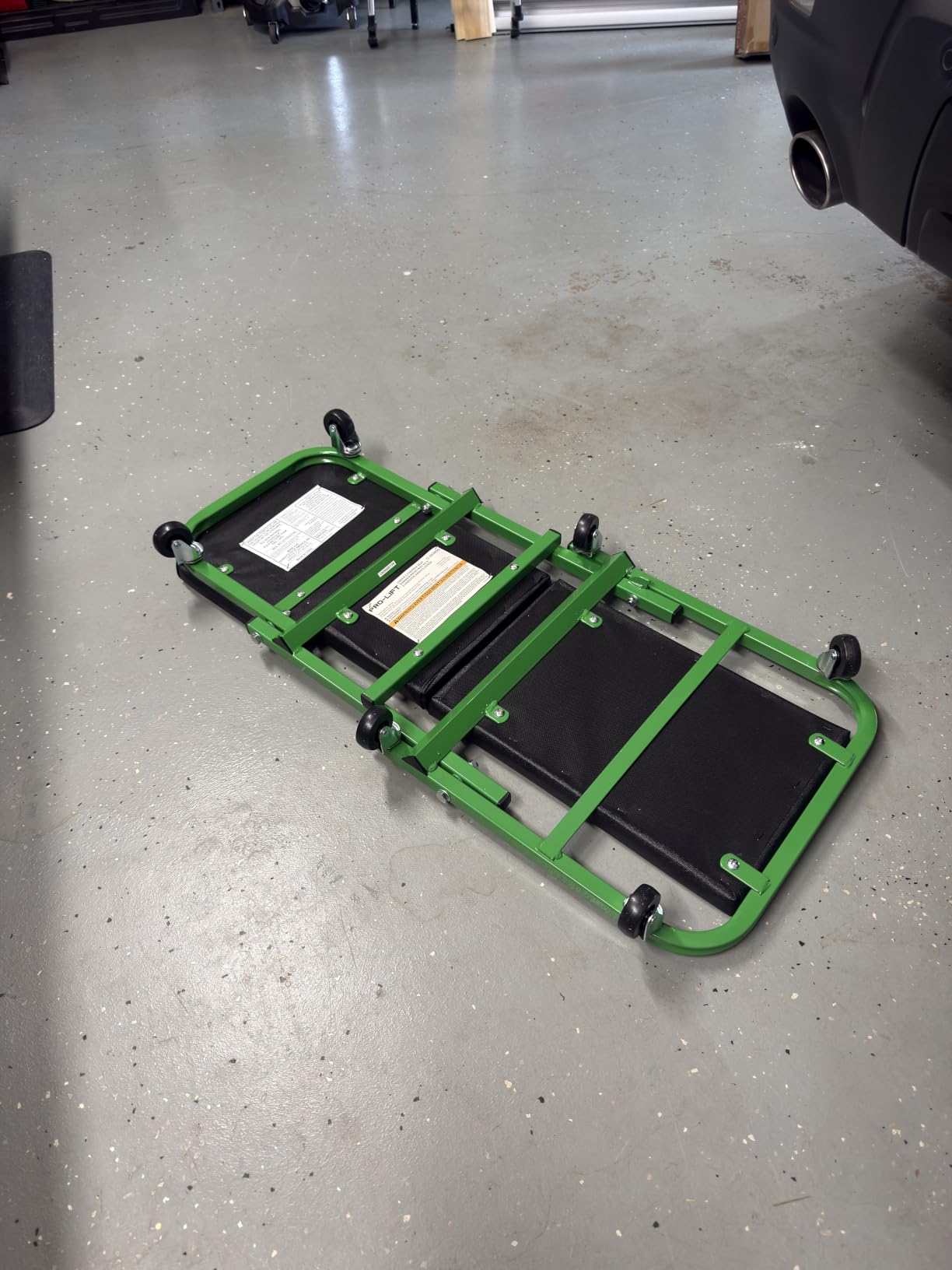 Pro-LifT C-2036DG Black/Green 300 Lbs Mechanic Creeper customer photo 1
