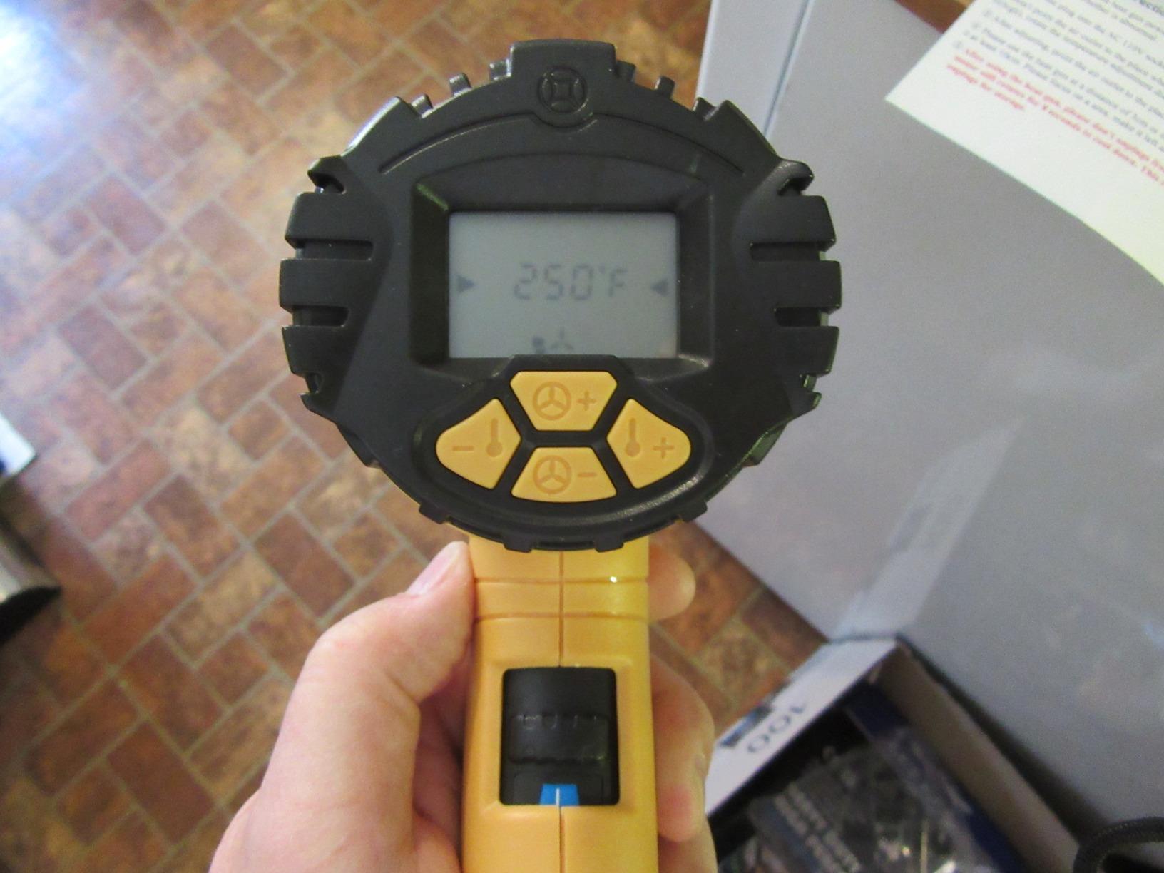 SEEKONE 1800W Heat Gun with LCD Display 122F-1112F for Paint Removal customer photo 1