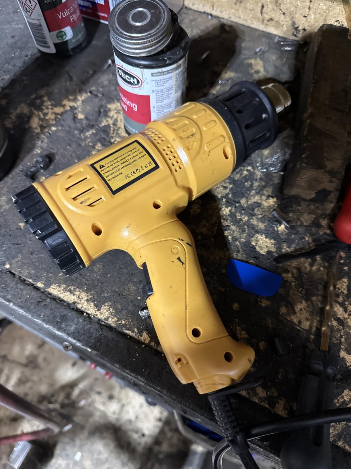 SEEKONE 1800W Heat Gun with LCD Display 122F-1112F for Paint Removal customer photo 2