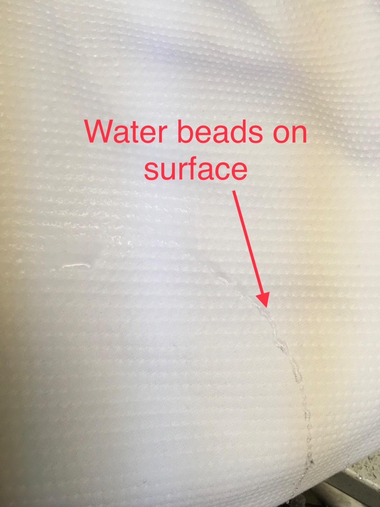 Casper Sleep Waterproof Mattress Protector, Queen, White customer photo 2