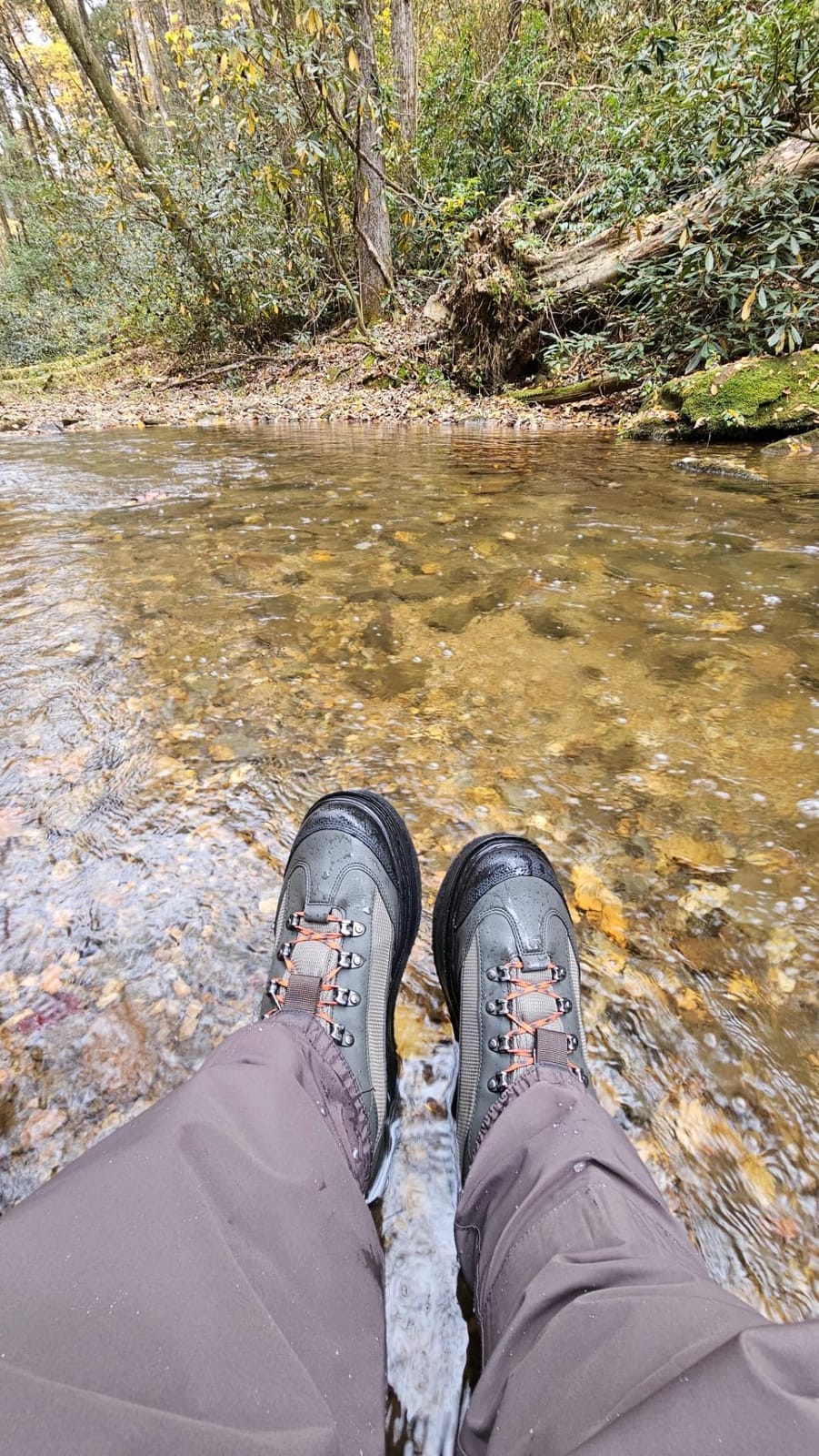 FROGG TOGGS Men's Hellbender Waterproof Fishing Wading Boot for Fishing in Felt or Cleated, Cleated, 12 customer photo 1