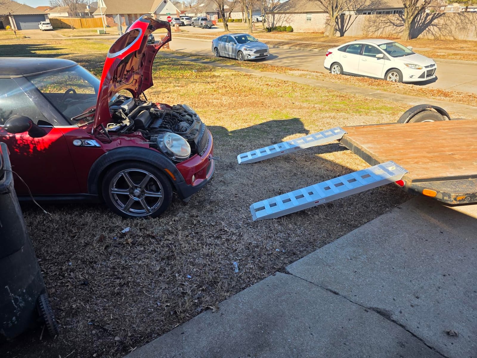BestEquip 84x14 Inch Aluminum Ramps 6000LBS Capacity Car Trailer Truck ATV Ramps 1 Pair 2 Ramps customer photo 1
