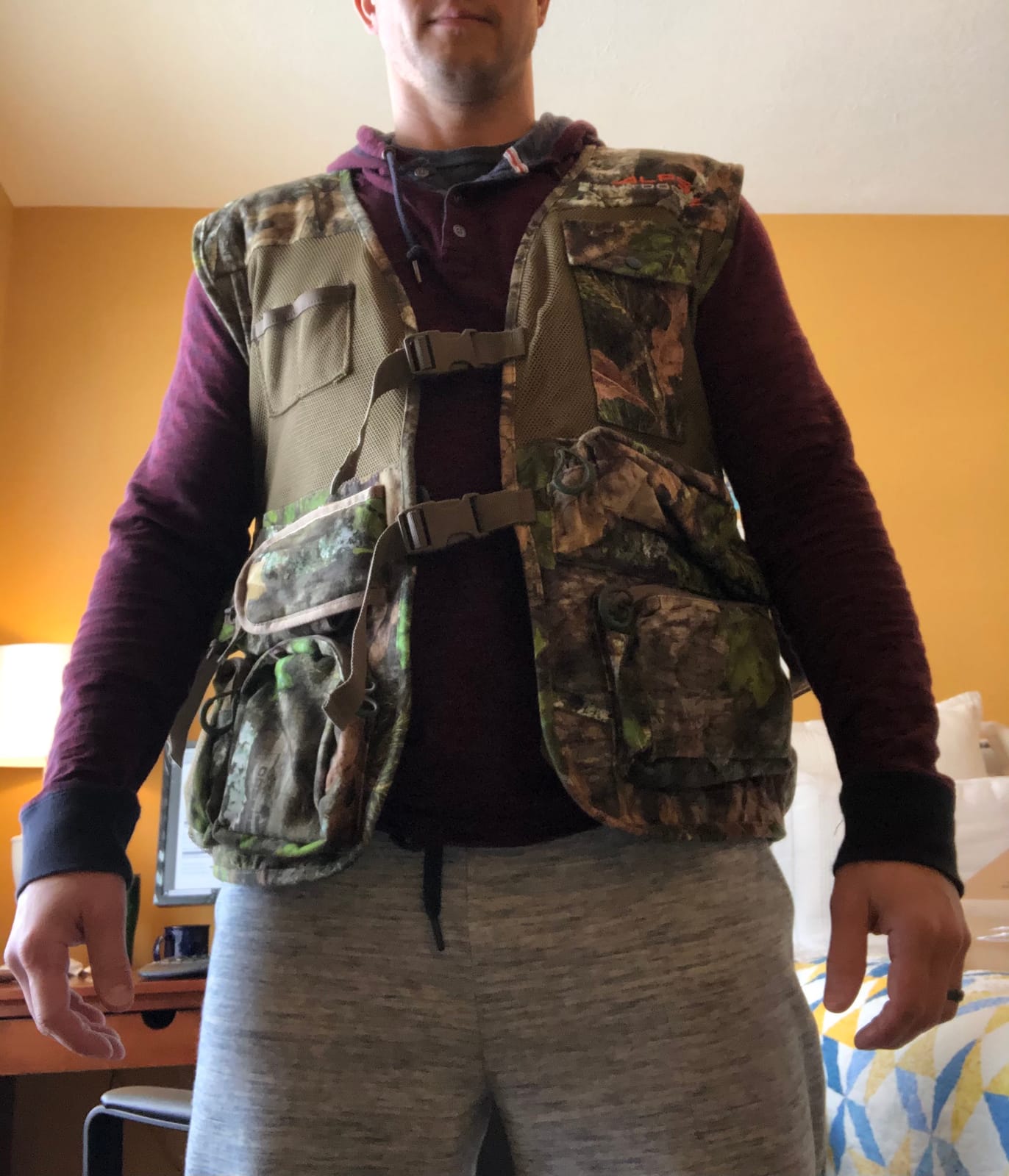 ALPS OutdoorZ Super Elite 4.0 Camo Turkey Vest with Removable Fold Away Seat, Game Bag, and Call and Striker Pockets customer photo 2