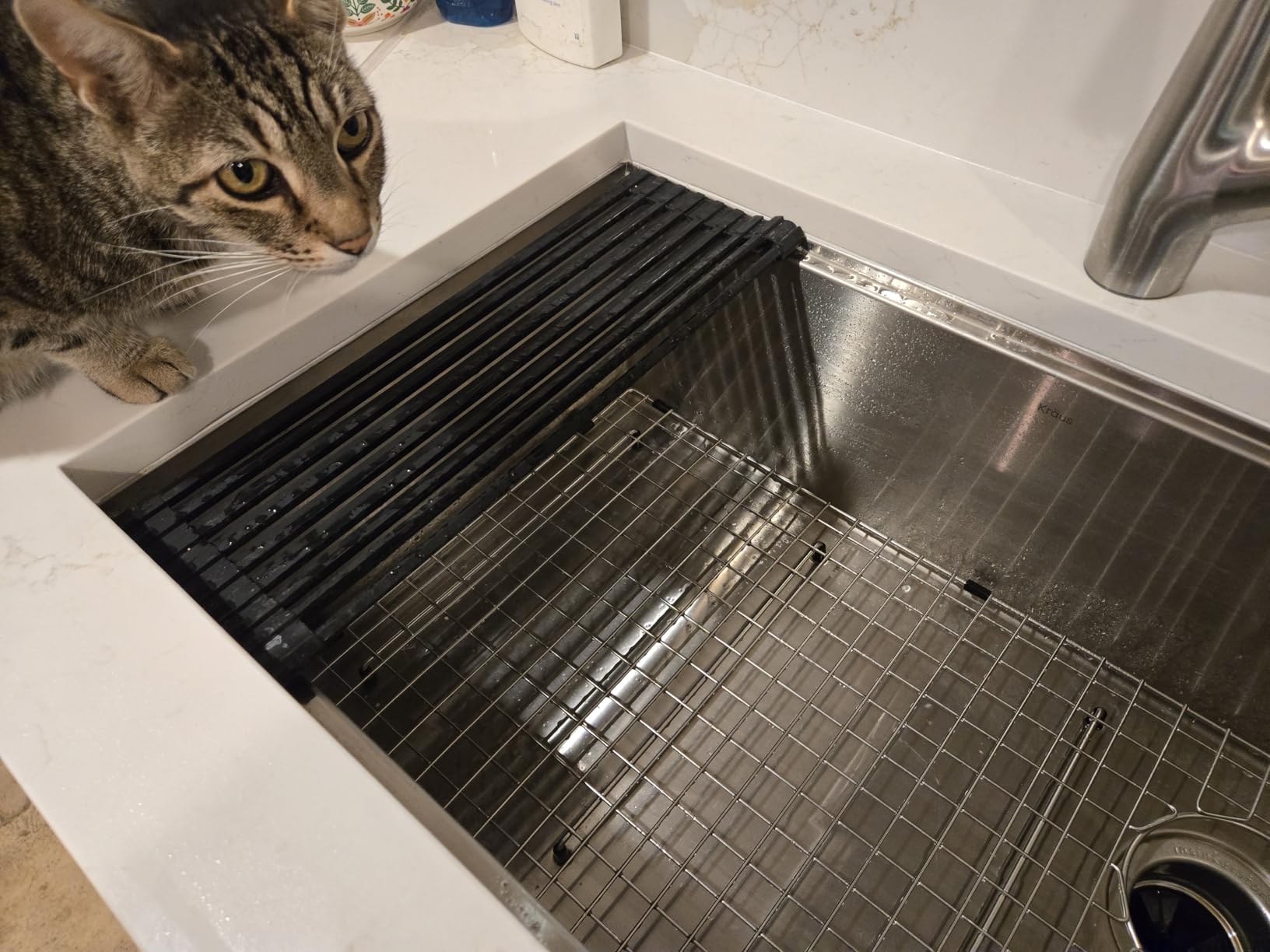 KRAUS Stainless Steel 17 in 16 Gauge Undermount Bar Sink KWU111-17 customer photo 2