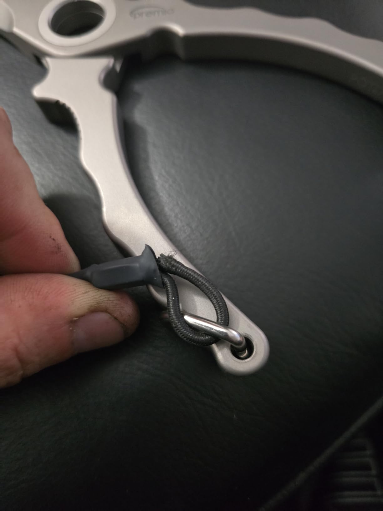 Gambler danco Premio Titanium Fishing Pliers, with Lanyard & Leather Sheath, Saltwater-Resistant Pliers for Offshore and Inshore Anglers, Multiple Sizes and Colors Available customer photo 2