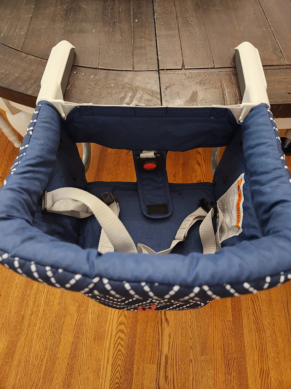 MTWML Hook On High Chair with Tray, Collapsible Portable Table Seat customer photo 2