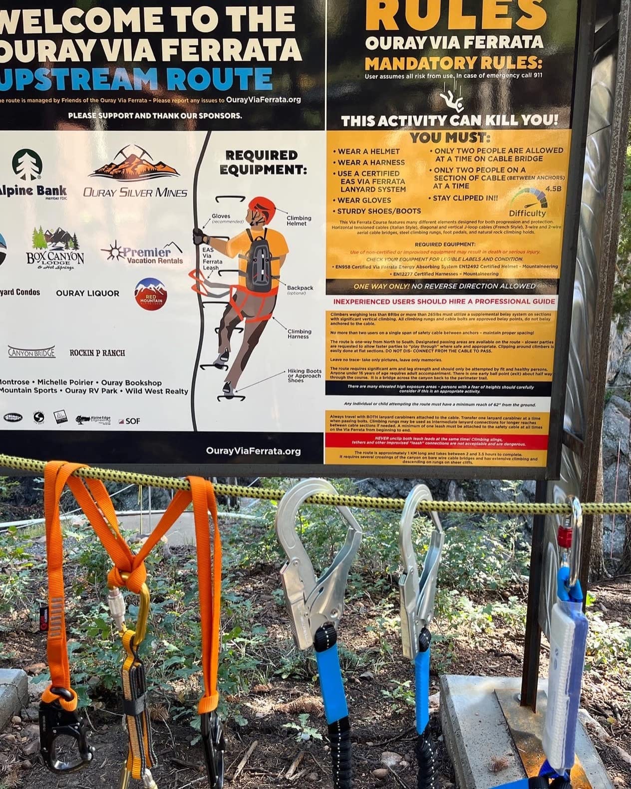 6ft Internal Shock Absorbing Safety Lanyard with Double Snap Hook Connectors, Fall Protection Equipment customer photo 1