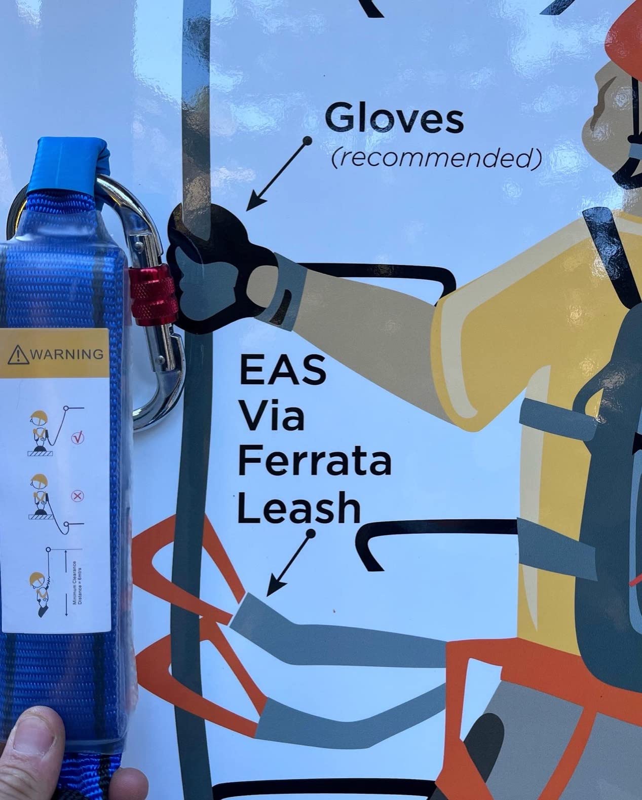 6ft Internal Shock Absorbing Safety Lanyard with Double Snap Hook Connectors, Fall Protection Equipment customer photo 2