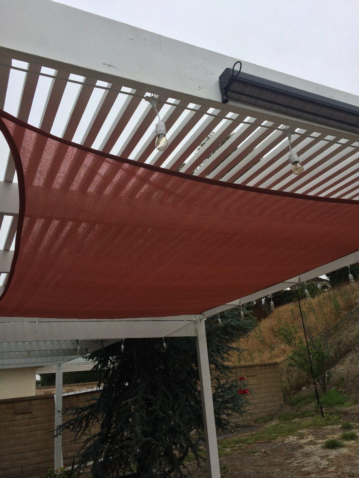 Artpuch Sun Shade Sail 16'X20' Sand Rectangle | Curved Edged, Commercial Grade 185GSM, Permeable Sunshade, Outdoor Canopy for Deck, Backyard, Patio, Custom Size Available customer photo 2