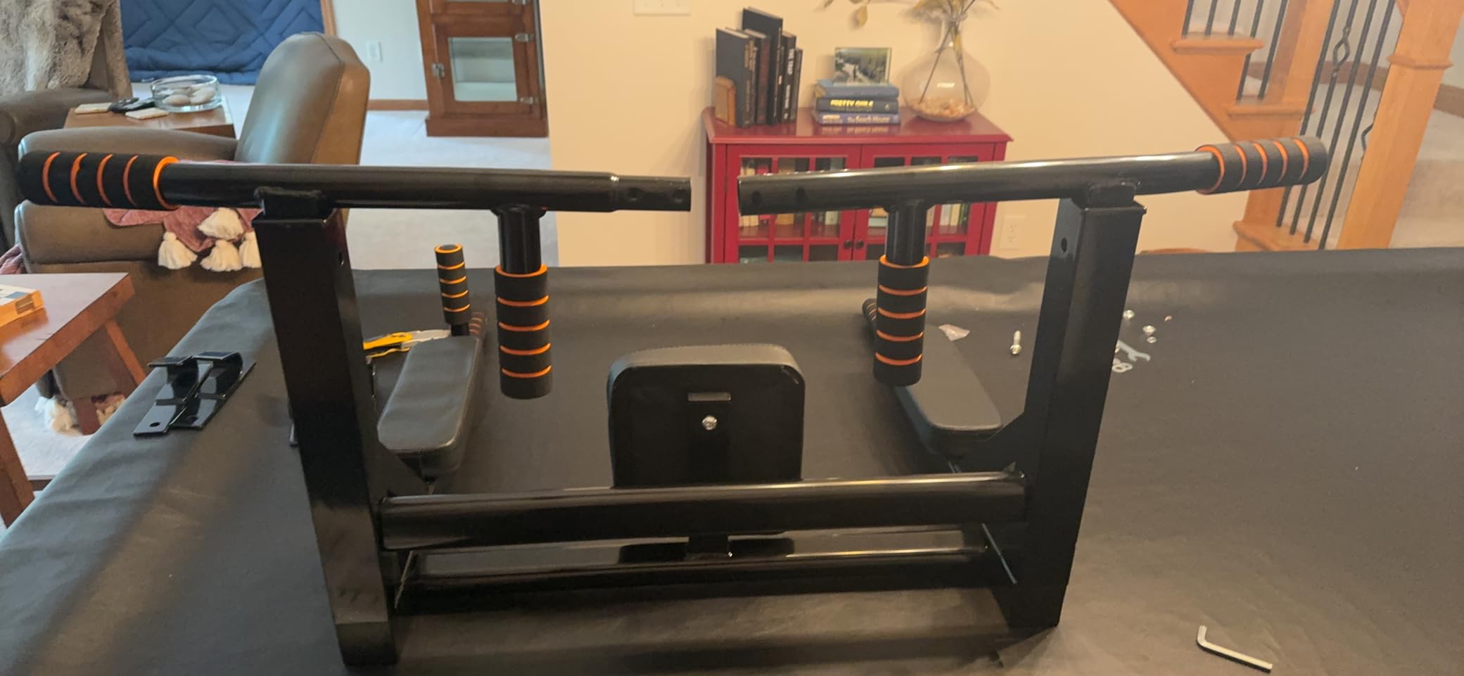 BDL Wall Mounted Pull Up Bar Multifunctional Chin Up bar for Home Gym customer photo 1