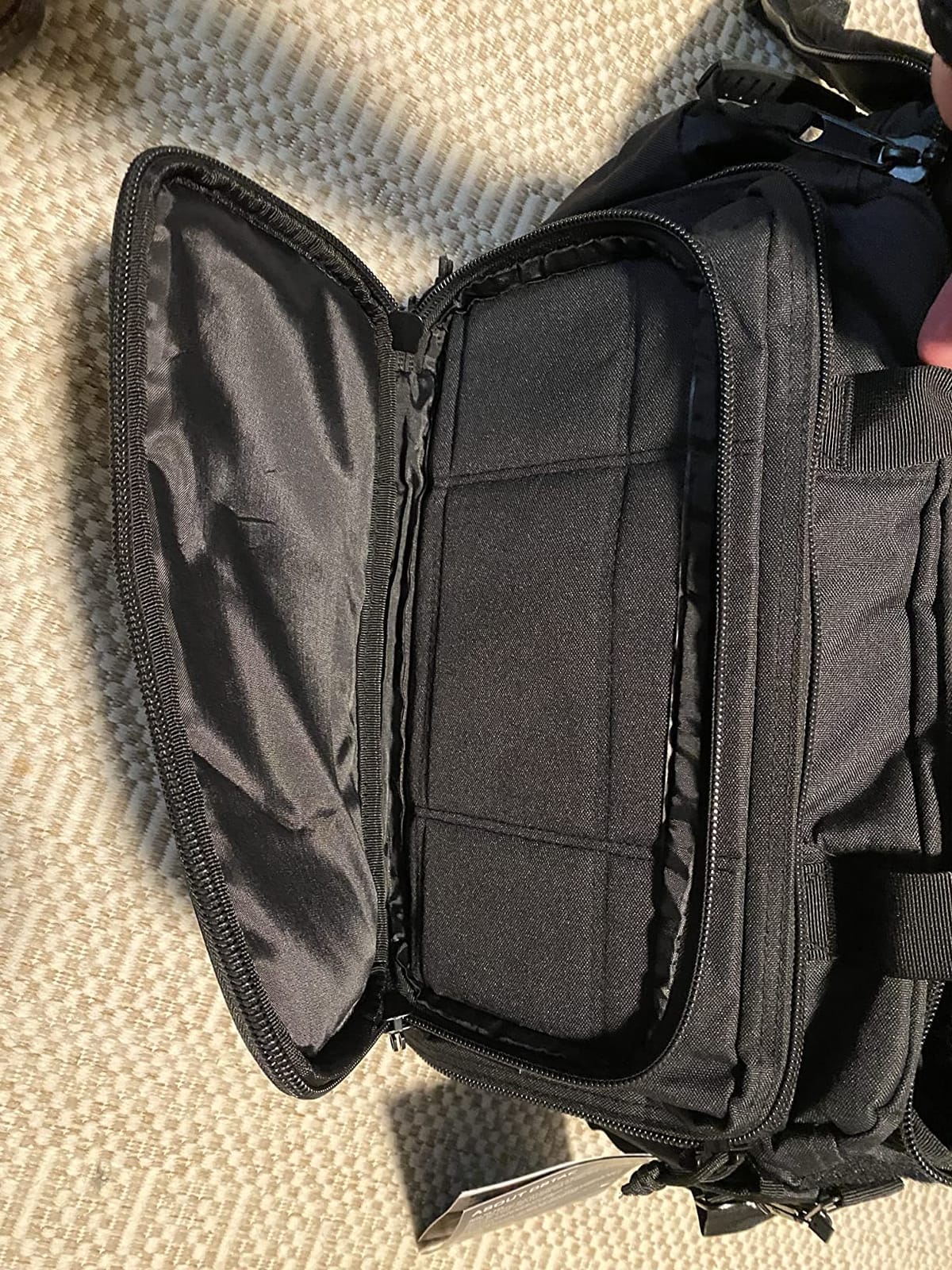 Gun Case Bag Deluxe Medium Size | Tactical 2~4 Pistol Bag Firearm Shooting Case with Lockable Zipper for Shooting Range Outdoor Hunting | US Flag Patch + MOLLE Pouch + Universal Holster Included customer photo 2