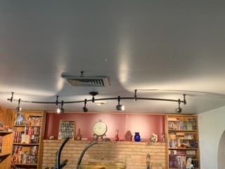 Catalina Lighting 19655-002 Transitional 5-Light Flexible Track Lighting Kit with Metal Shades, LED Bulbs Included, 96