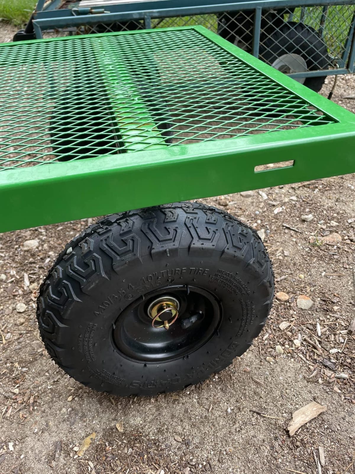 Gorilla Carts Steel Utility Garden Cart, 800 lb. Capacity, Flat Free Tires customer photo 2