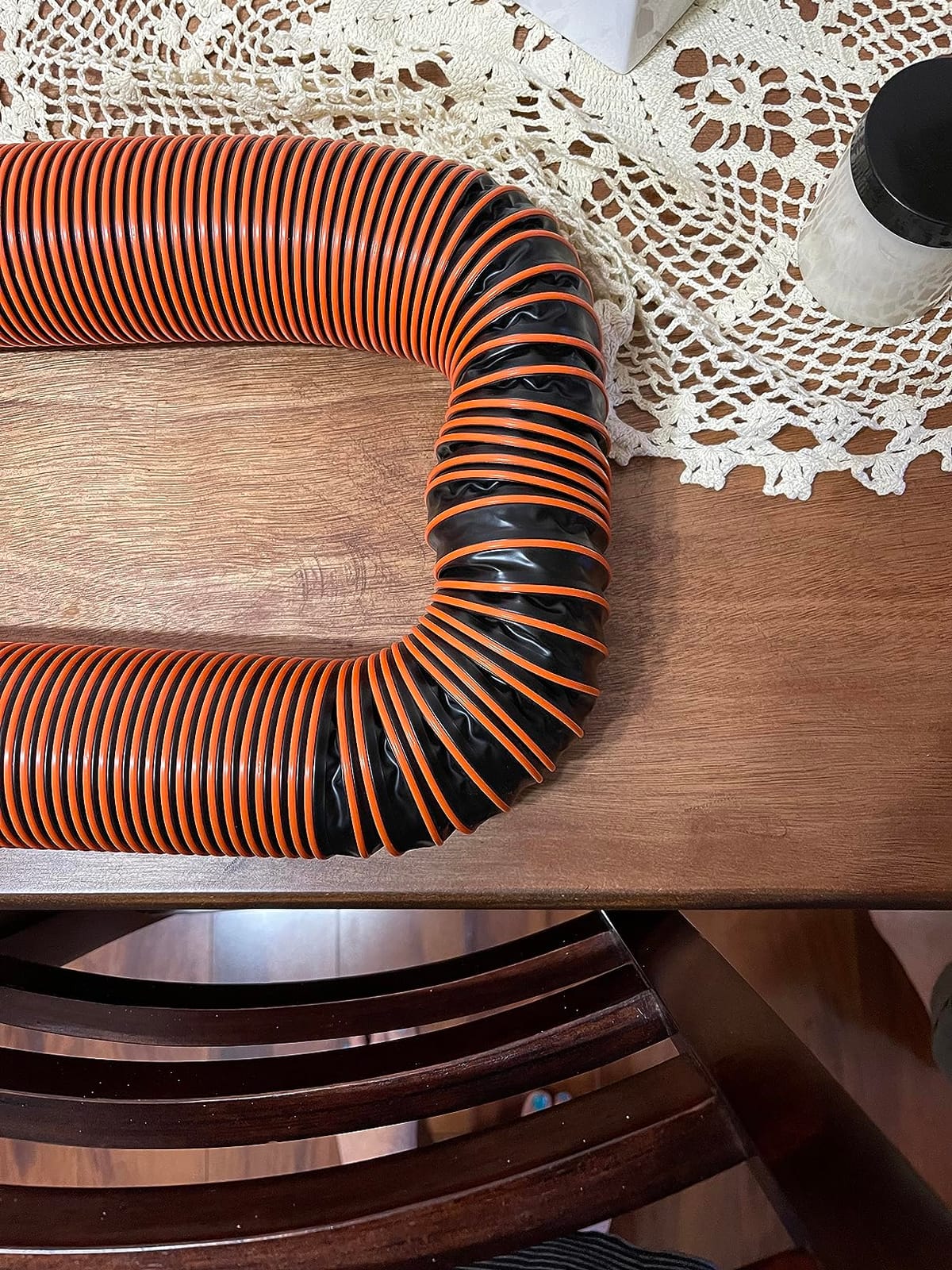 Camco RhinoEXTREME 20’ Camper/RV Sewer Hose - RV Accessories Include 360° Clear Swivel Wye Fitting & Removable 4-in-1 Adapter for Storage and Organization & More - TPE Tech for Durability (21056) customer photo 2