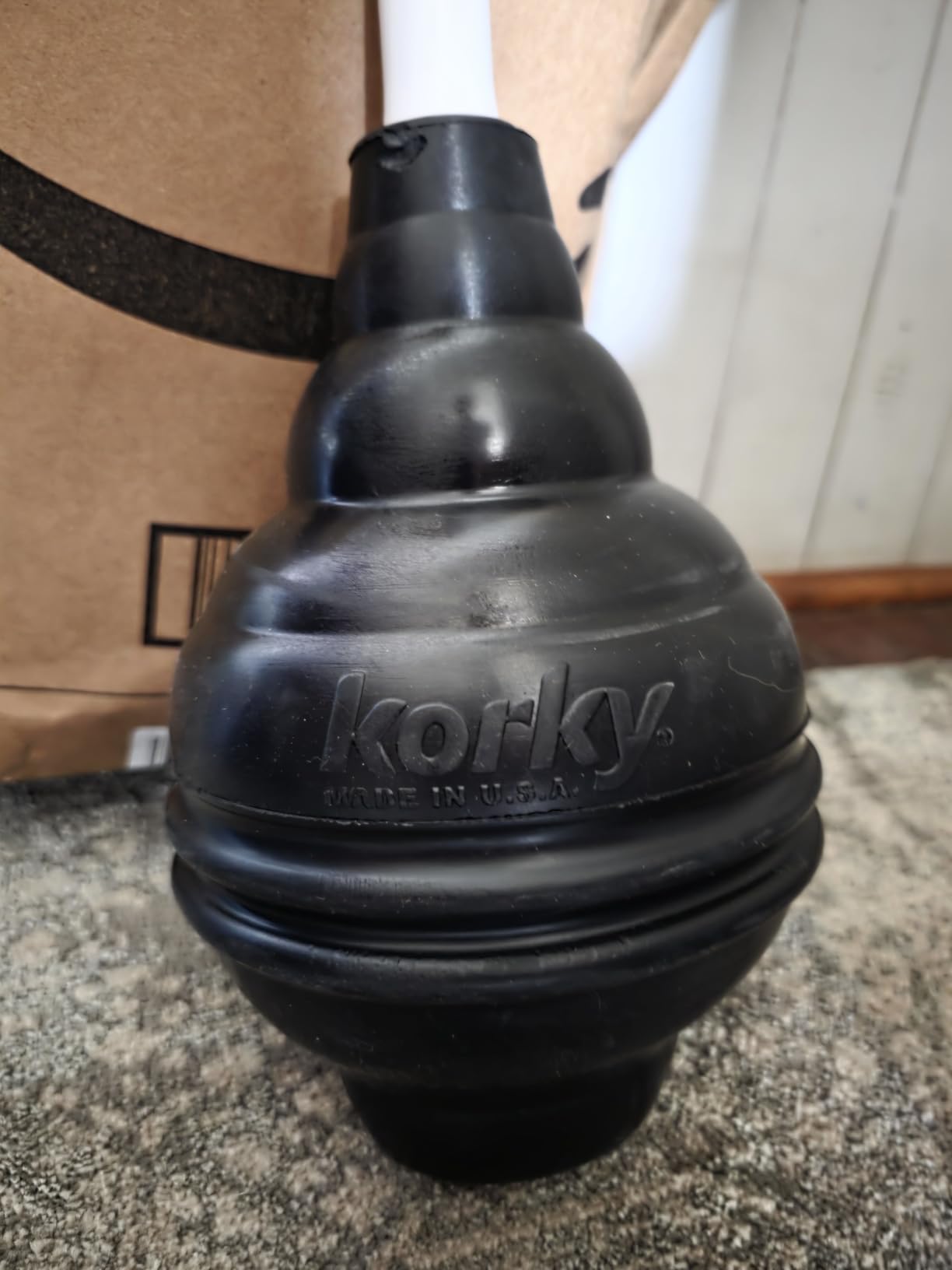 Korky BeehiveMAX Heavy Duty Toilet Plunger - Seals All Bowl Shapes – Powerful Clog Removal customer photo 1