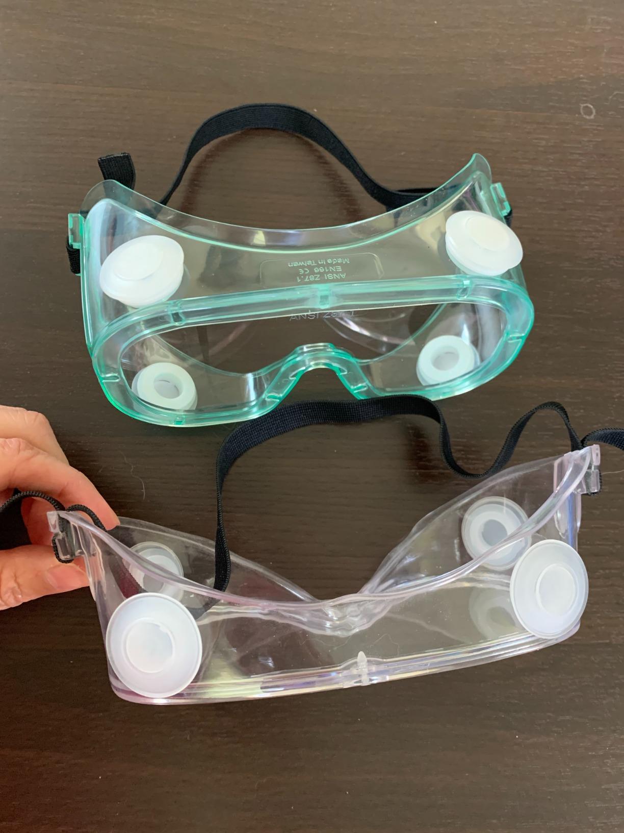 Safety Goggles Medical Goggles Fit Over Eyeglasses Anti-Fog Safety Glasses Clear Lab Goggles chemistry Protective Eyewear ANSI Z87.1 customer photo 1