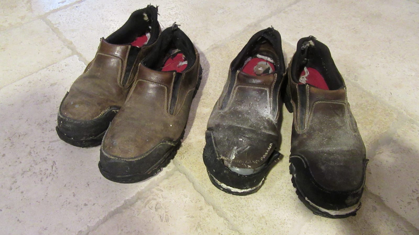 Skechers Men's Work Hartan Steel Toe Slip-On Shoes customer photo 2