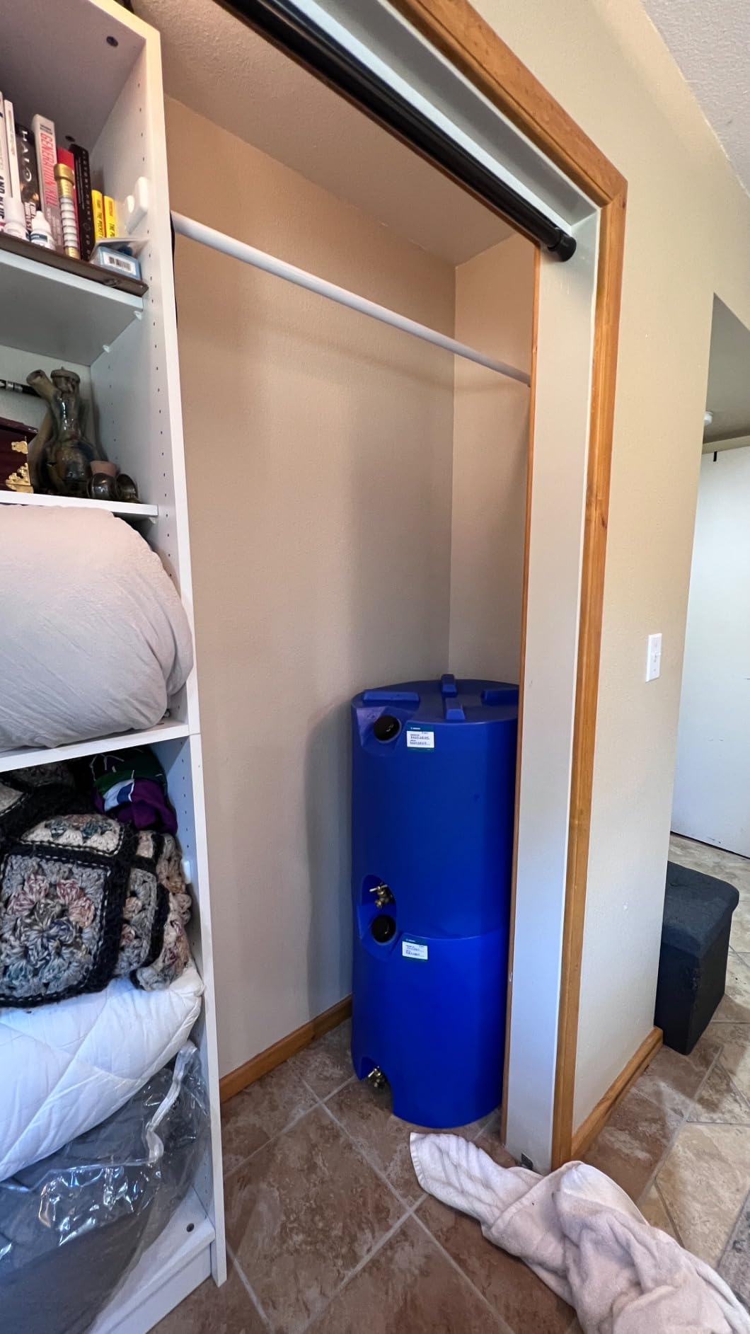Legacy Premium 30 Gallon Stackable Emergency Water Storage Tank customer photo 1