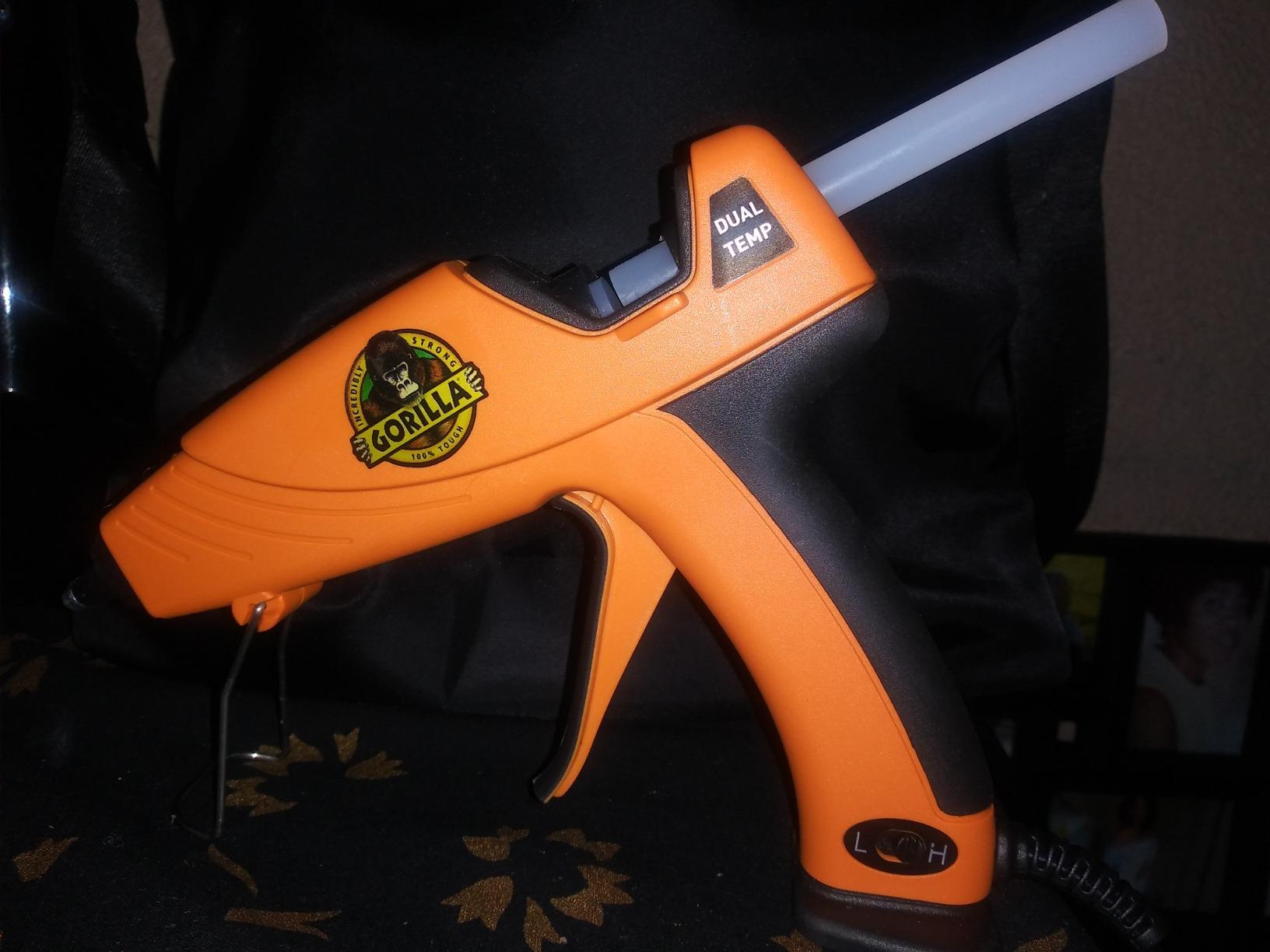 Gorilla Dual Temp Full Size Hot Glue Gun, Precision Nozzle | Easy Squeeze Trigger for Comfort, Enhanced Safety Features, Great for DIY, Craft, Repairs, and More customer photo 2