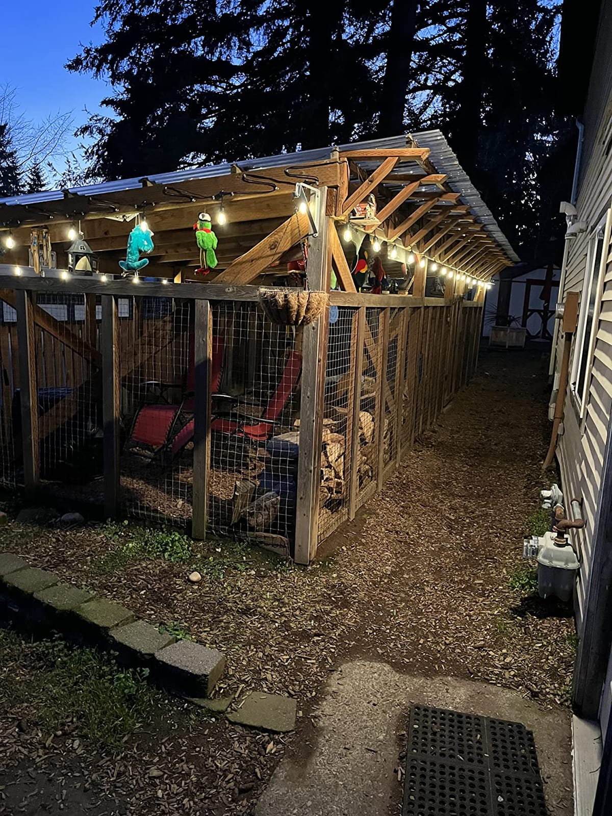 Svater Outdoor String Lights 105 FT Outside Waterproof Commercial Grade ETL | Patio Lighting with Shatterproof E26 S14 LED Dimmable Edison Bulbs, Hanging Strand for Bistro Cafe Backyard Warm White customer photo 1