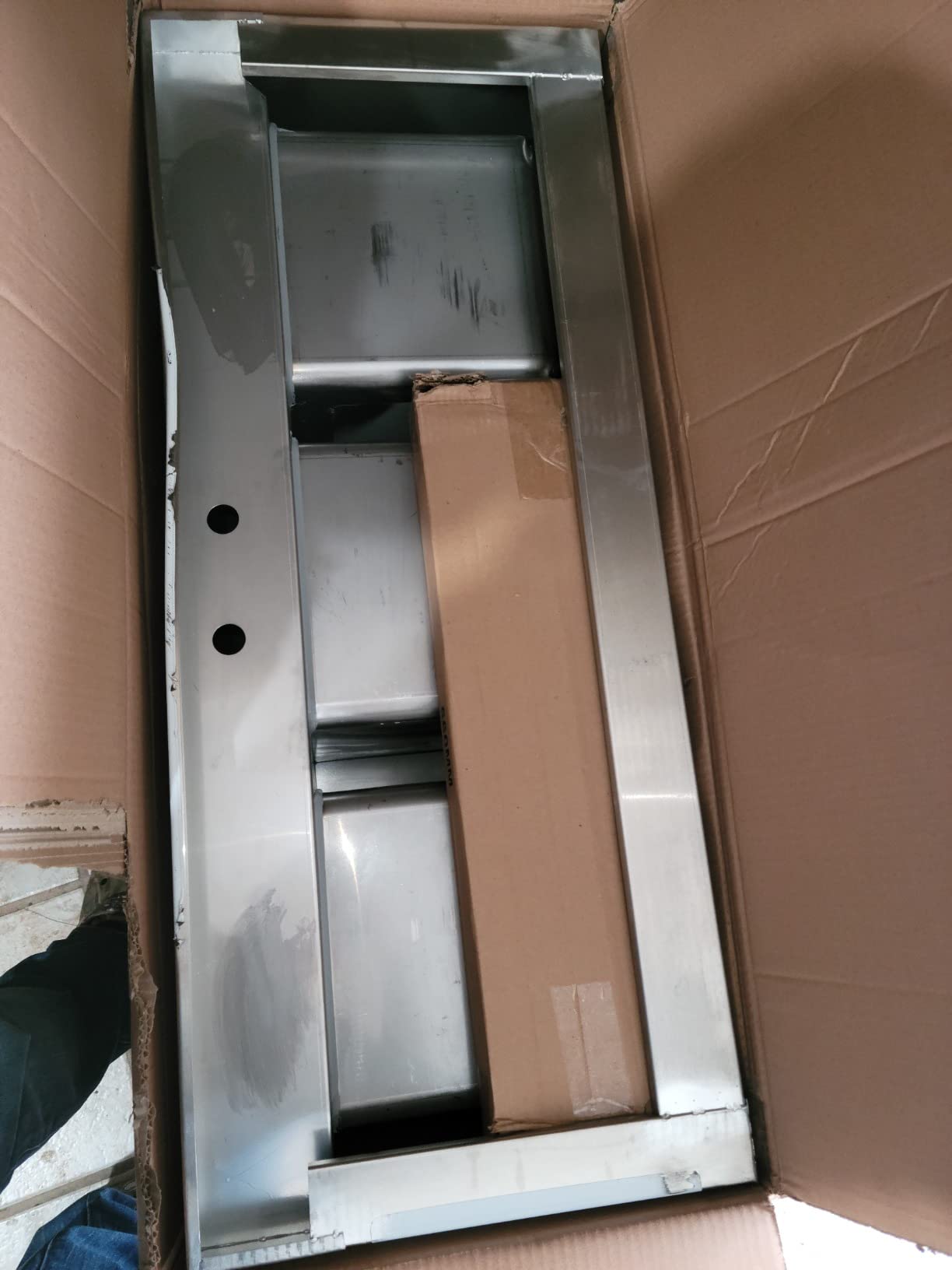 HALLY 3 Compartment Sink of Stainless Steel NSF Commercial Utility Basin customer photo 1