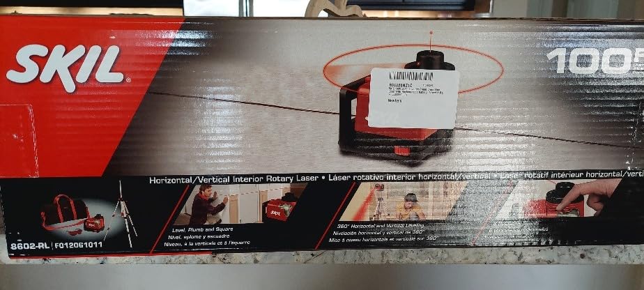 SKIL 100ft Self-Leveling Green Cross Line Laser with Rechargeable Battery, Tripod & Bag - LL9322G-01 customer photo 2
