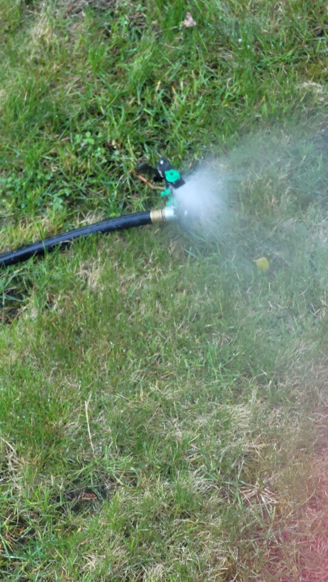 APT Sprinklers for Yard Lawn & Garden| 80 to 5800 Sq Ft Adjustable (2-Pack) | Pulsating impact Rotating Custom Pattern Commercial Farming Grade Water Saving Sprinkler with 4x Larger Droplets customer photo 1