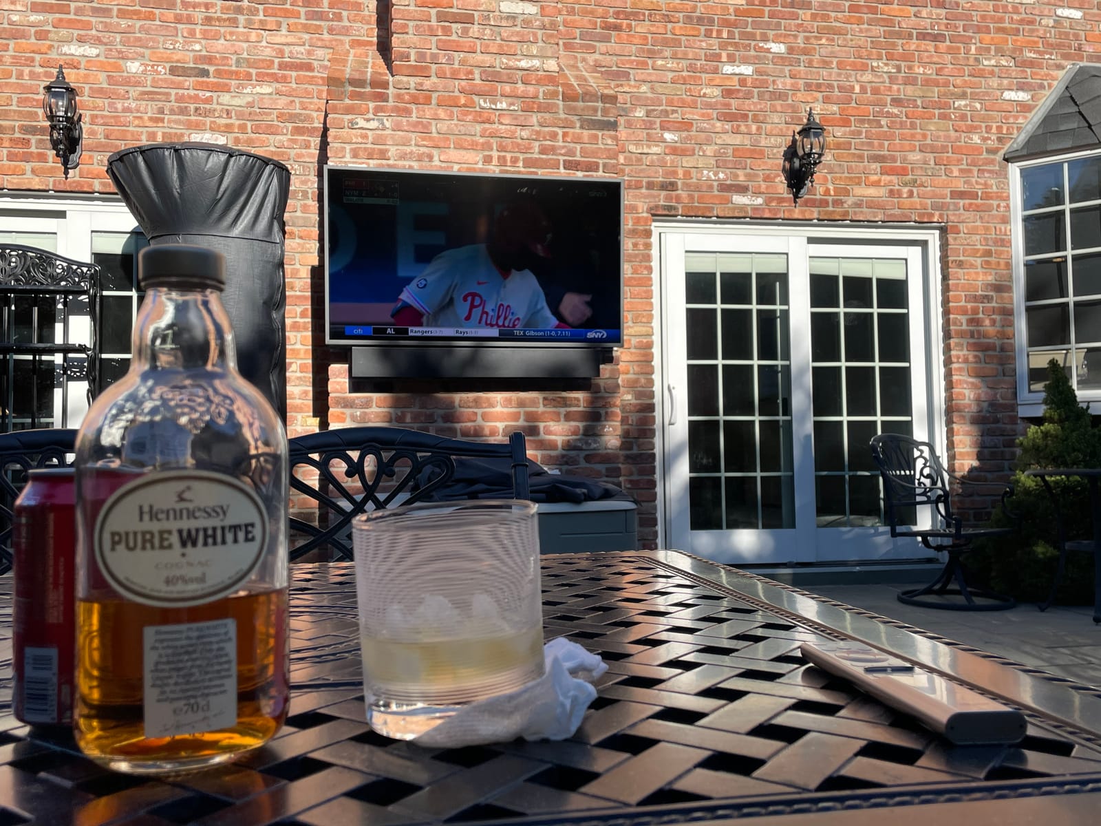 SAMSUNG 75-inch Class QLED 4K The Terrace Partial Sun Outdoor, Direct Full Array 16x, Quantum HDR 32x, Weatherproof, Wide Viewing Angle Smart TV w/ Alexa Built-in (QN75LST7TAFXZA, Latest Model) customer photo 2