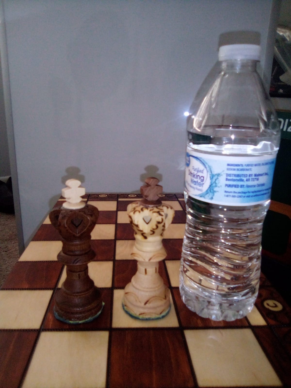 Handmade European Wooden Chess Set with 21 Inch Board and Hand Carved Chess Pieces customer photo 1