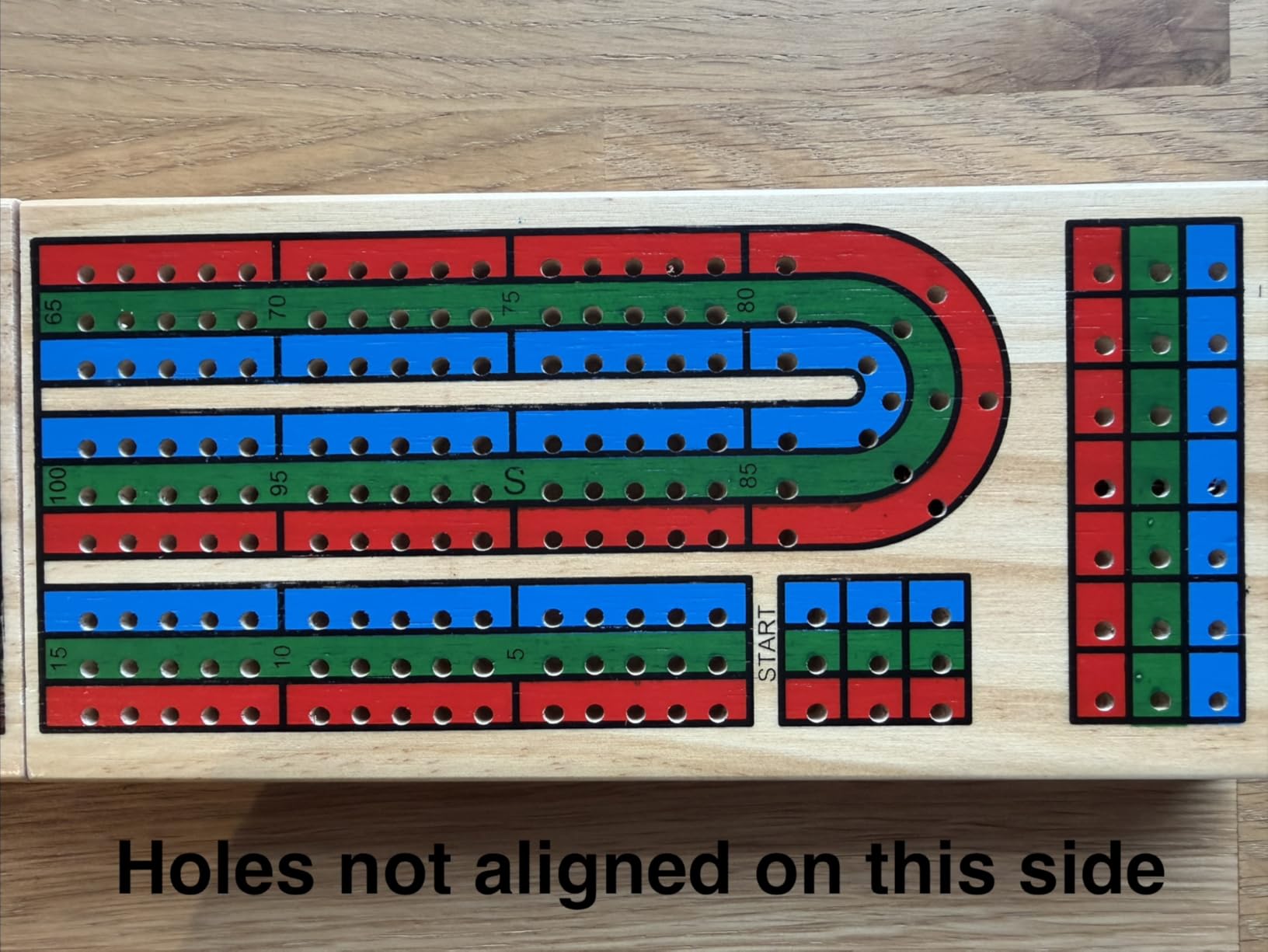 Regal Games Cribbage Board Game Set w/Storage - Fun Table Game with Wooden Board for Adults & Kids - 9 Metal Pegs, Deck of Playing Cards & 2-4 Player Games - Ideal for Game Night, Travel (Ages 8+) customer photo 2