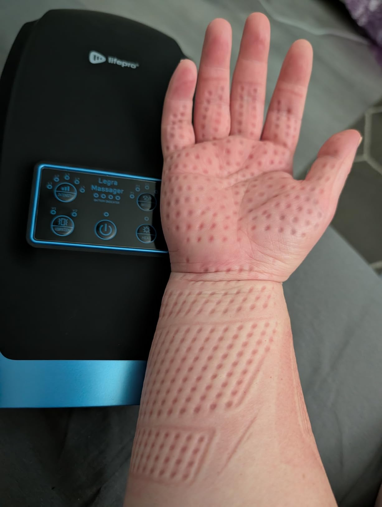 LifePro Legra Hand Massager with Heat and Compression & Cordless Design | Multi Massage Modes, Adjustable Intensity, Quiet Operation - Hand & Wrist Massager for Sore, Stiff, and Sensitive Hands customer photo 1